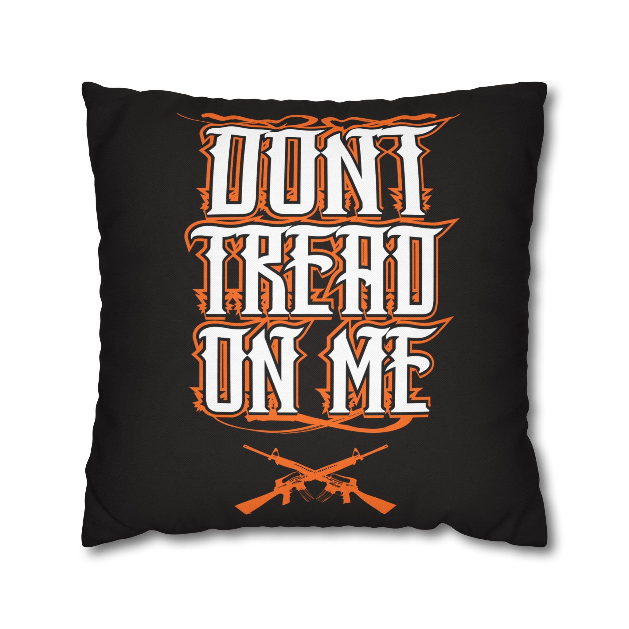 Don’t Tread On Me Throw Pillow — Patriotic Gadsden-Style Accent Cushion