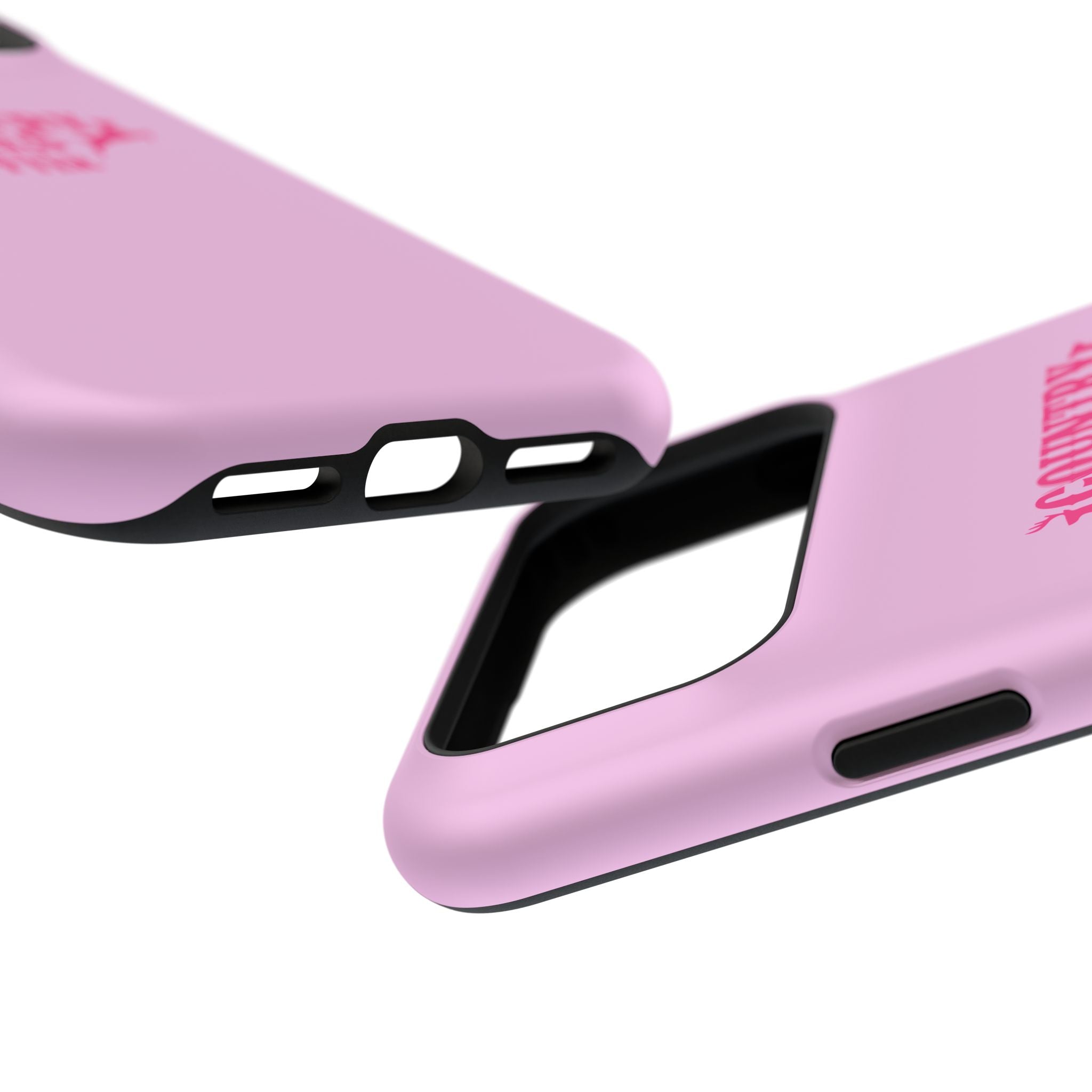 Country Girls Do It Better Pink Impact-Resistant Phone Case