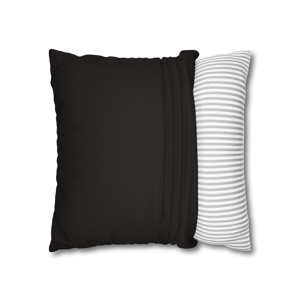Don't Tread On Me Square Pillow — Patriotic Gadsden-Style Decorative Throw