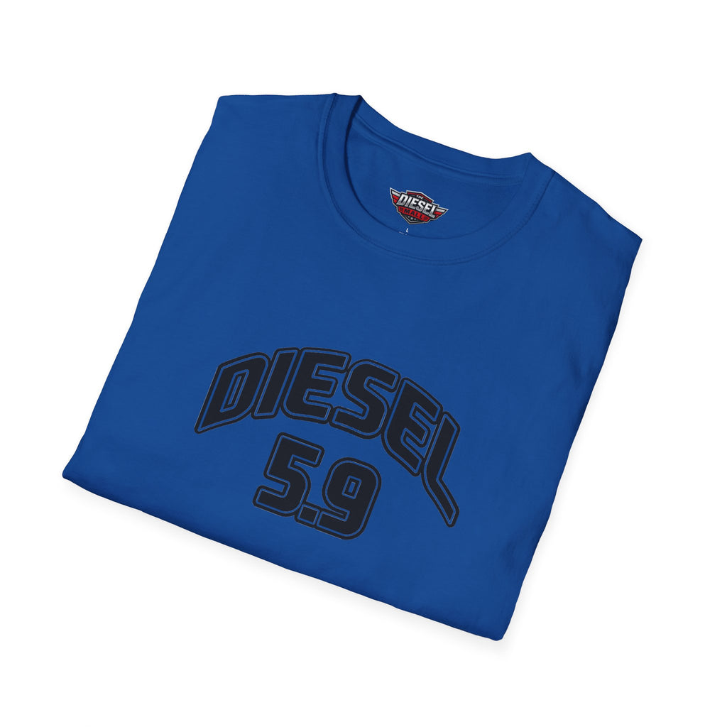 Diesel 5.9 Graphic T-Shirt — Truck Engine Retro Tee