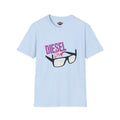 T-Shirt — "Diesel Geek" Graphic Tee with Glasses Design