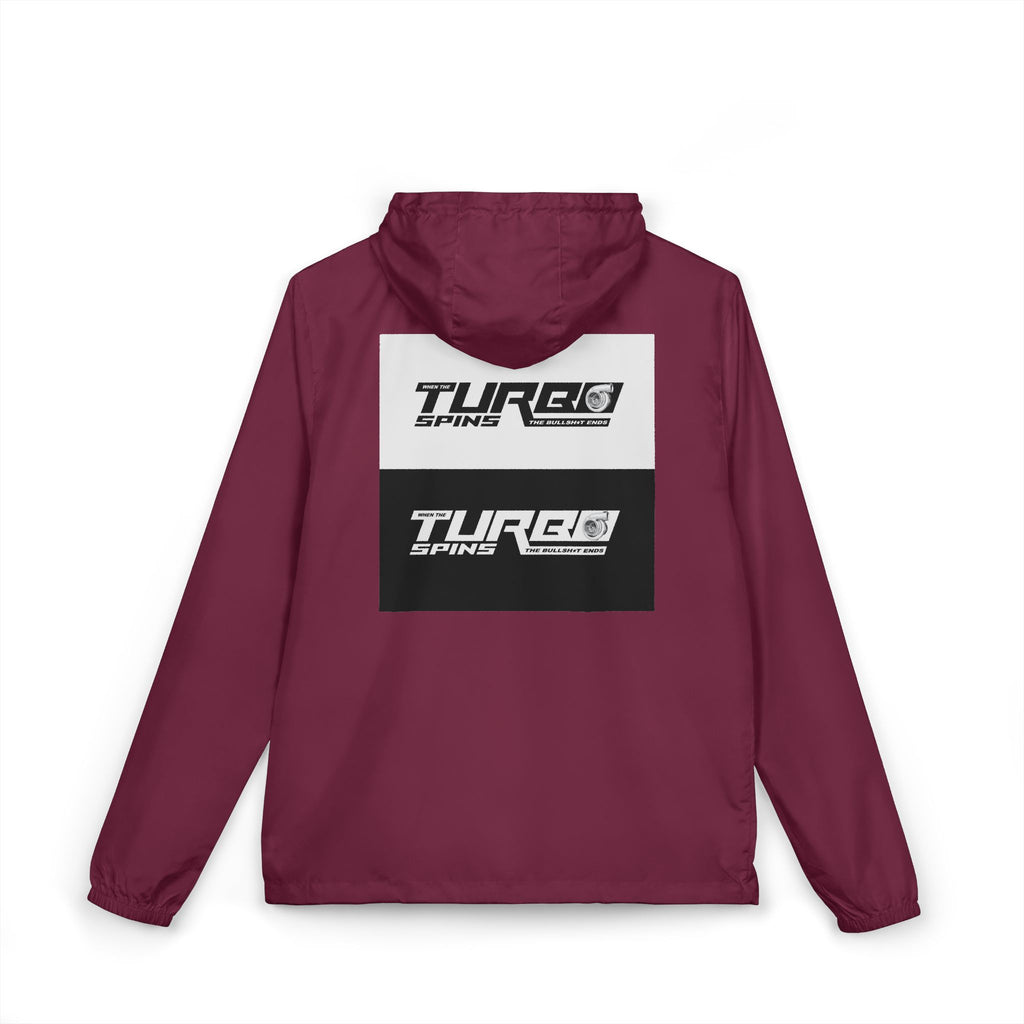 Windbreaker Jacket — Turbo Lightweight Hooded Windbreaker