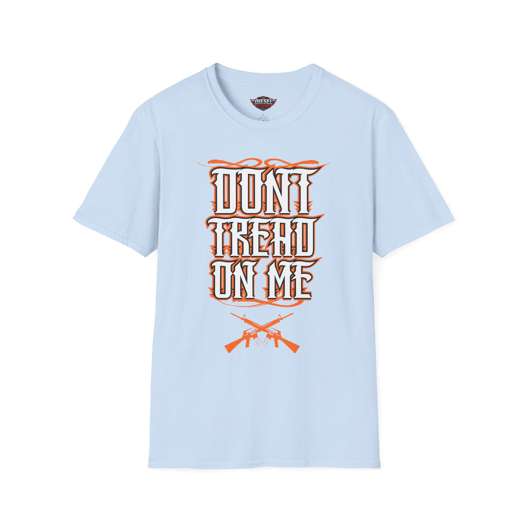 Don't Tread On Me T-Shirt — Patriotic Rifle Graphic Tee