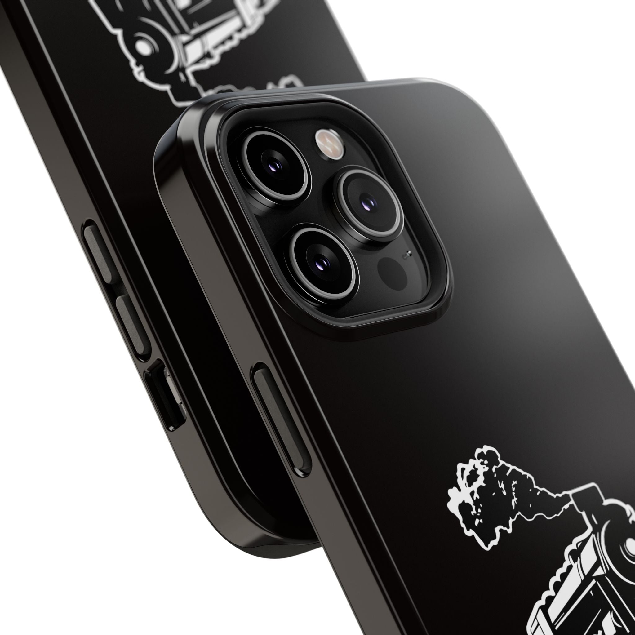 Train Graphic Phone Case — “Goin' Loco!” Impact-Resistant Protective Case