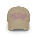 Low Profile Baseball Cap - "I Don’t Smoke But My Boyfriend’s Truck Does" Embroidered