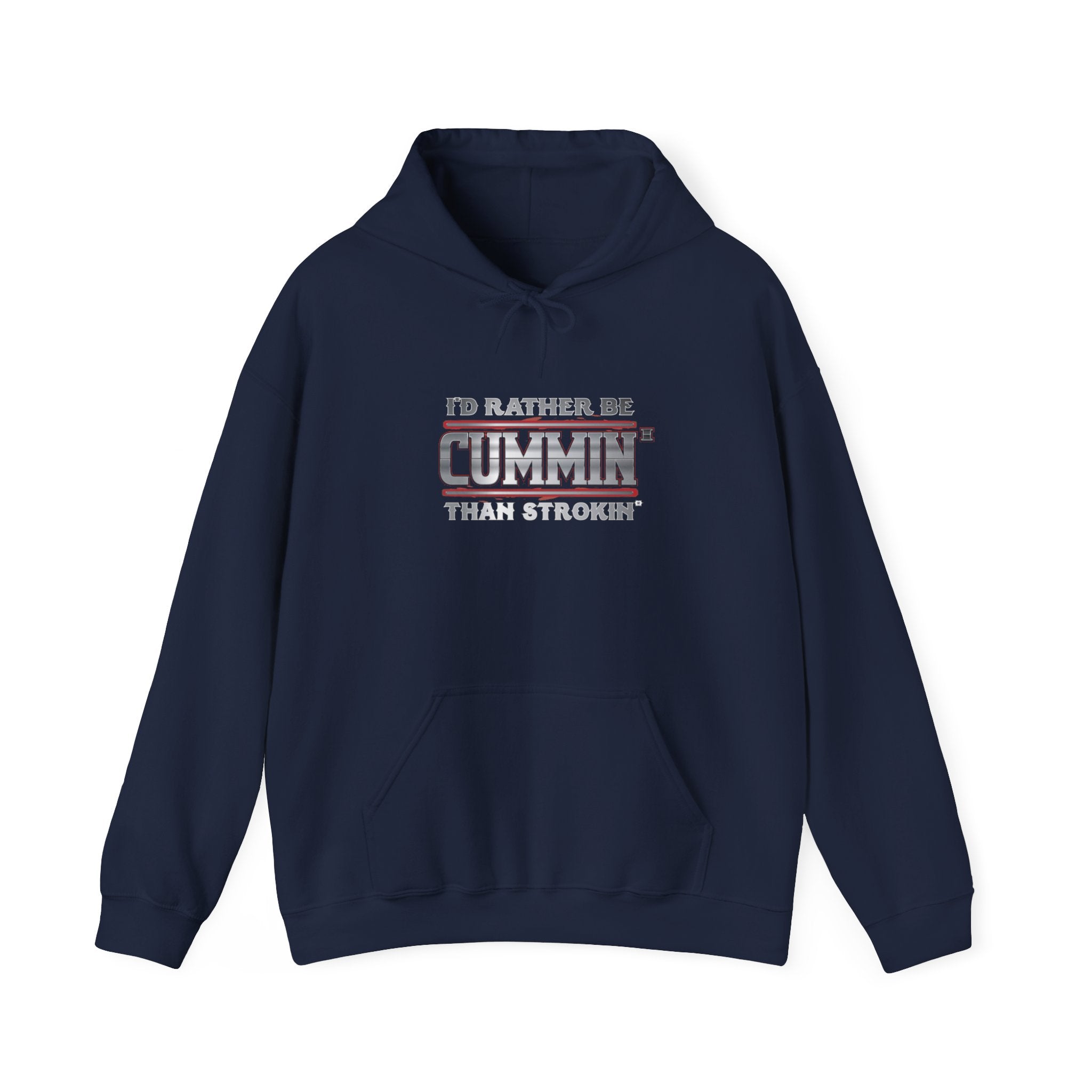 I'd Rather Be Cummin' Trucker Hoodie — Funny Trucker/Camper Pullover