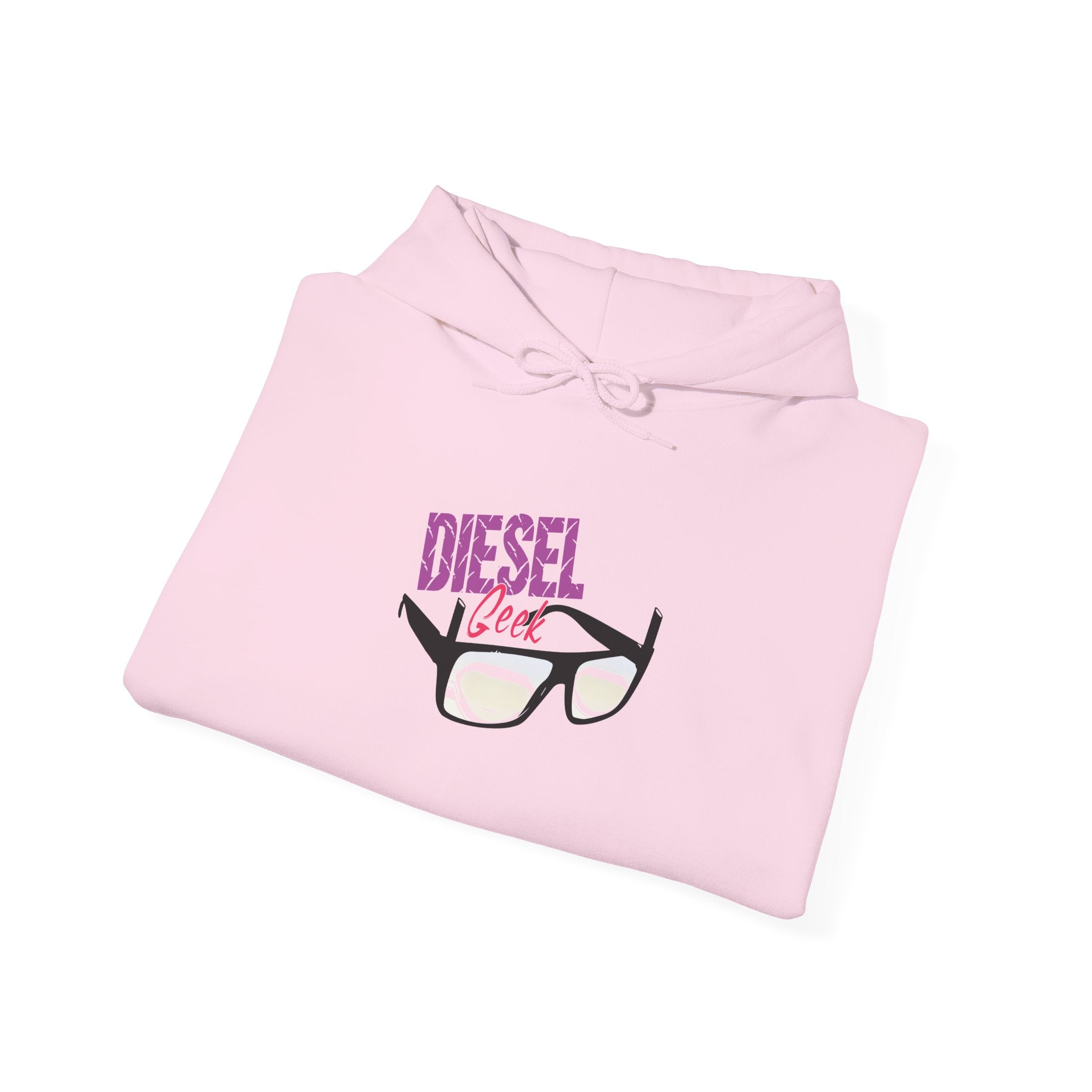 Diesel Dad Hoodie - 'Diesel' Glasses Graphic Pullover