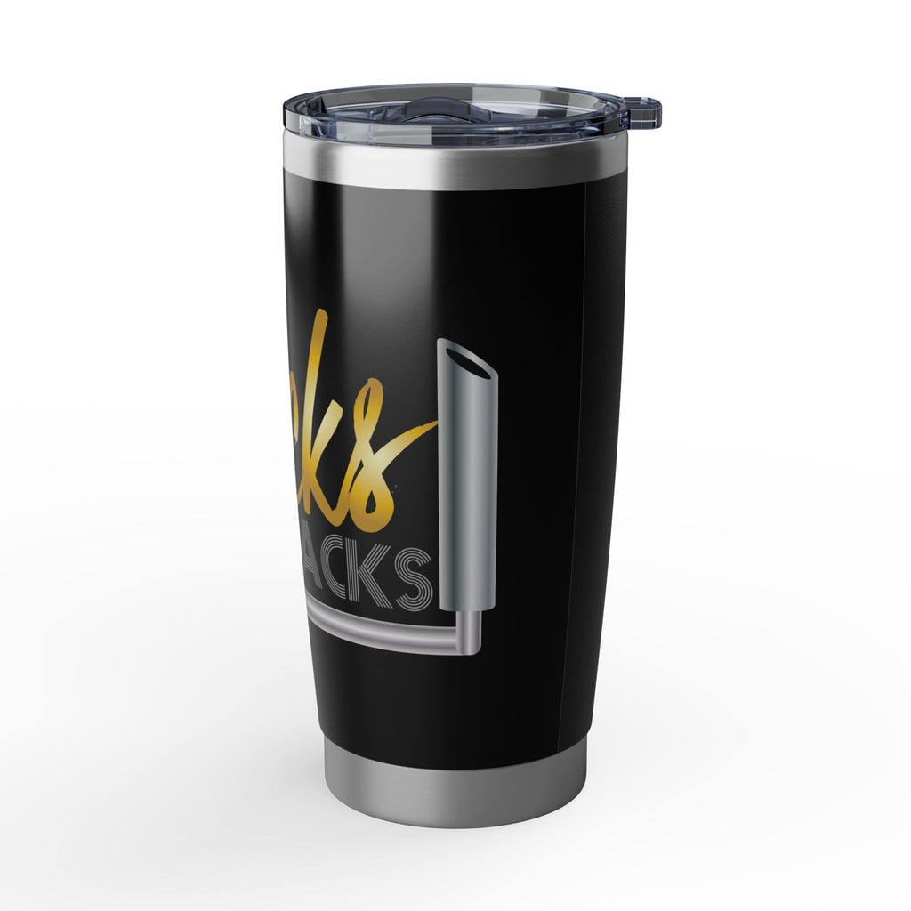 Tumbler — "Stacked" Get Racked Travel Tumbler (20oz)