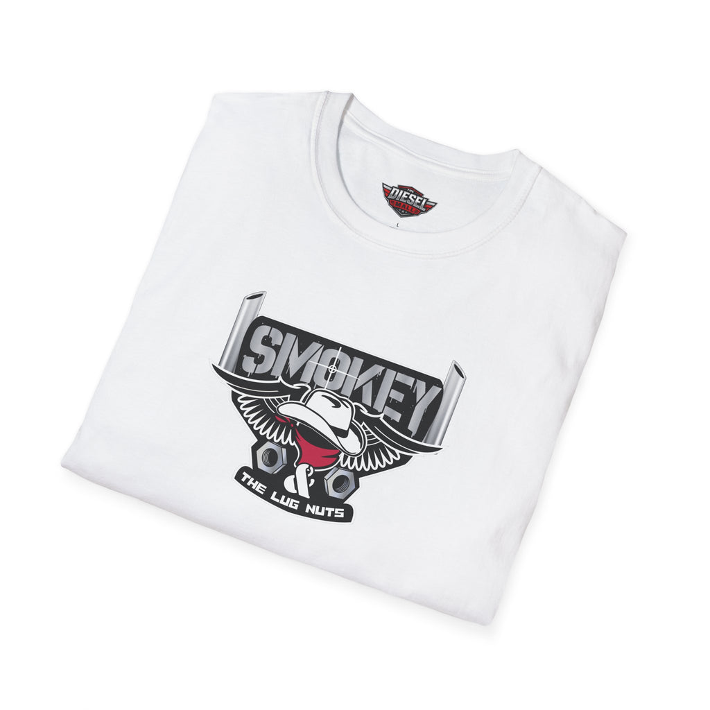 Smokey Motorcycle Eagle T-Shirt — Retro Biker Emblem Tee