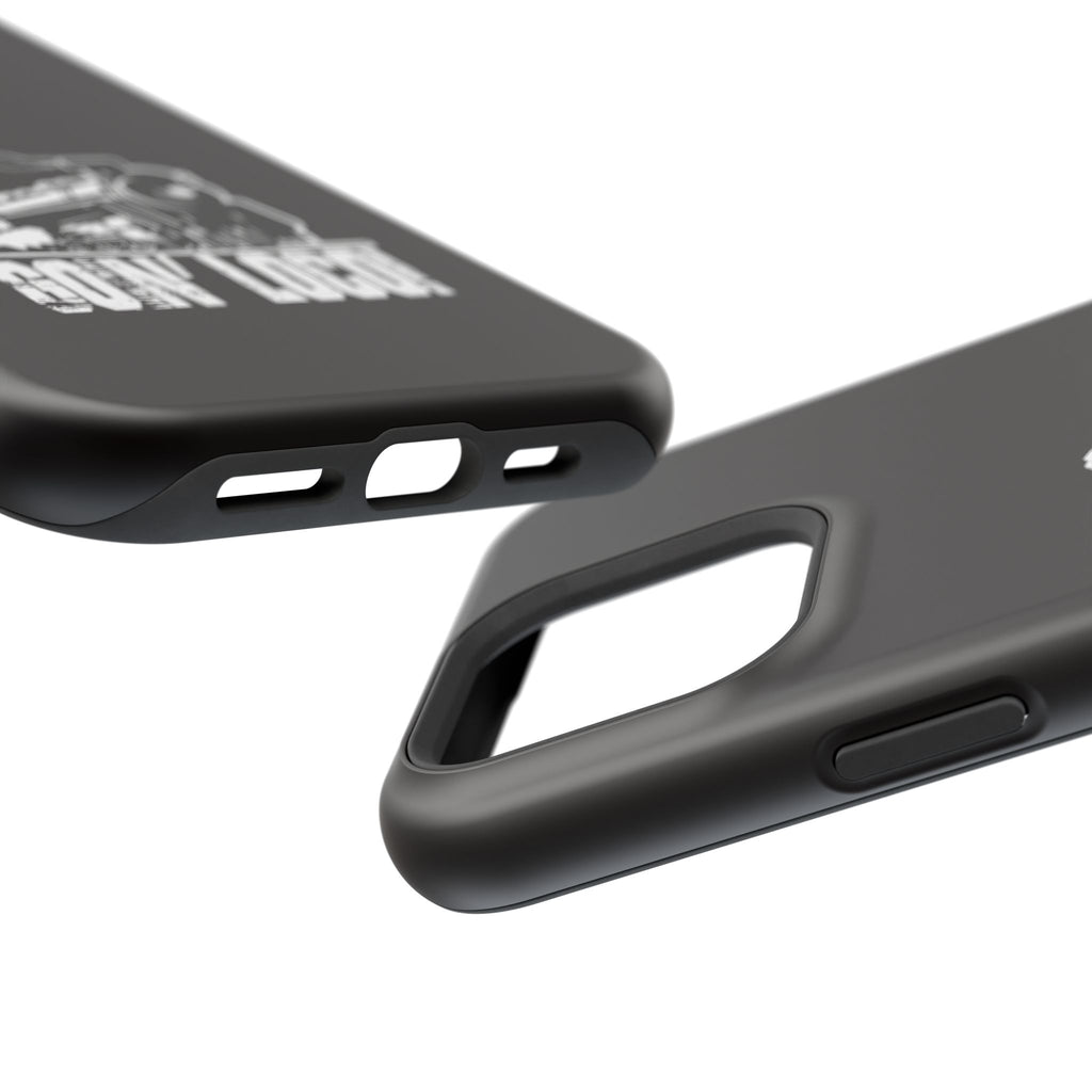 Train Graphic Phone Case — “Goin' Loco!” Impact-Resistant Protective Case