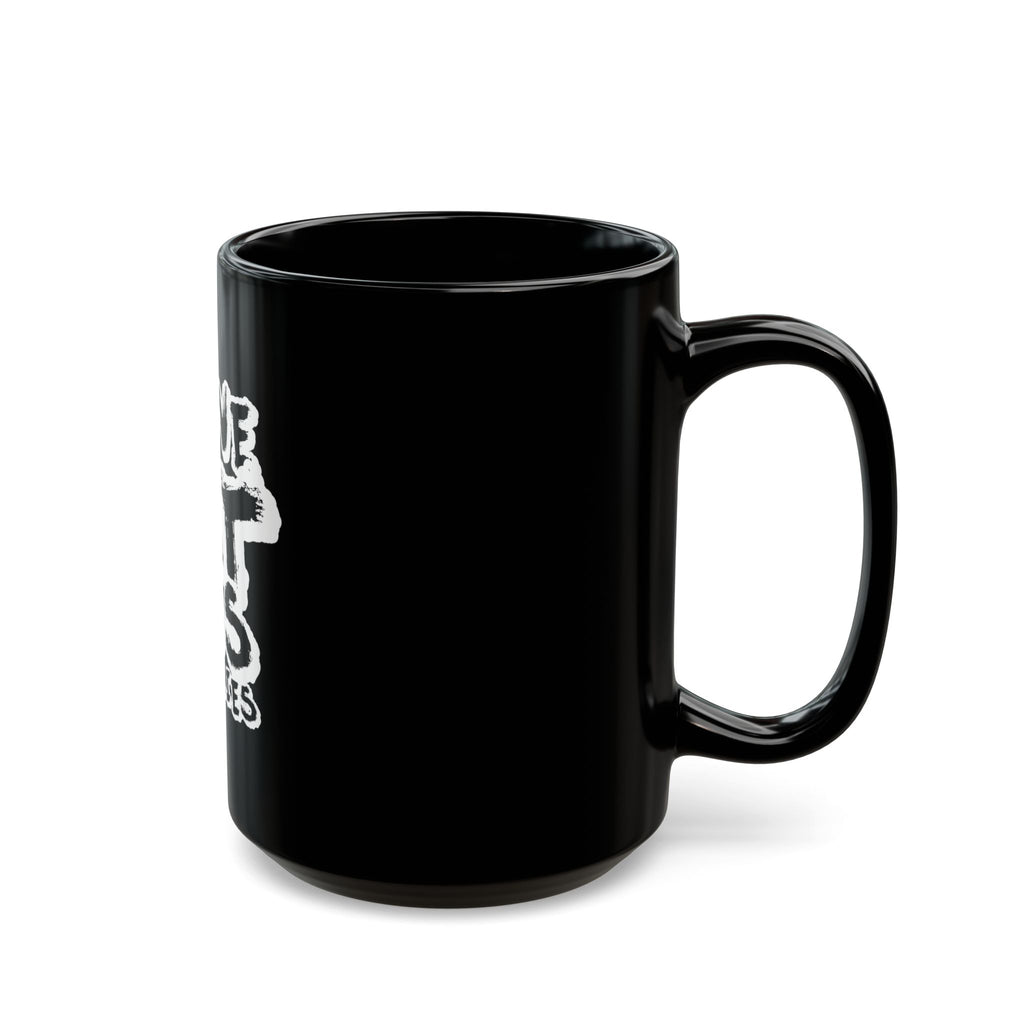 I Love Fat Ass Duallys Black Mug — Funny Truck Lover Coffee Cup (11oz/15oz)