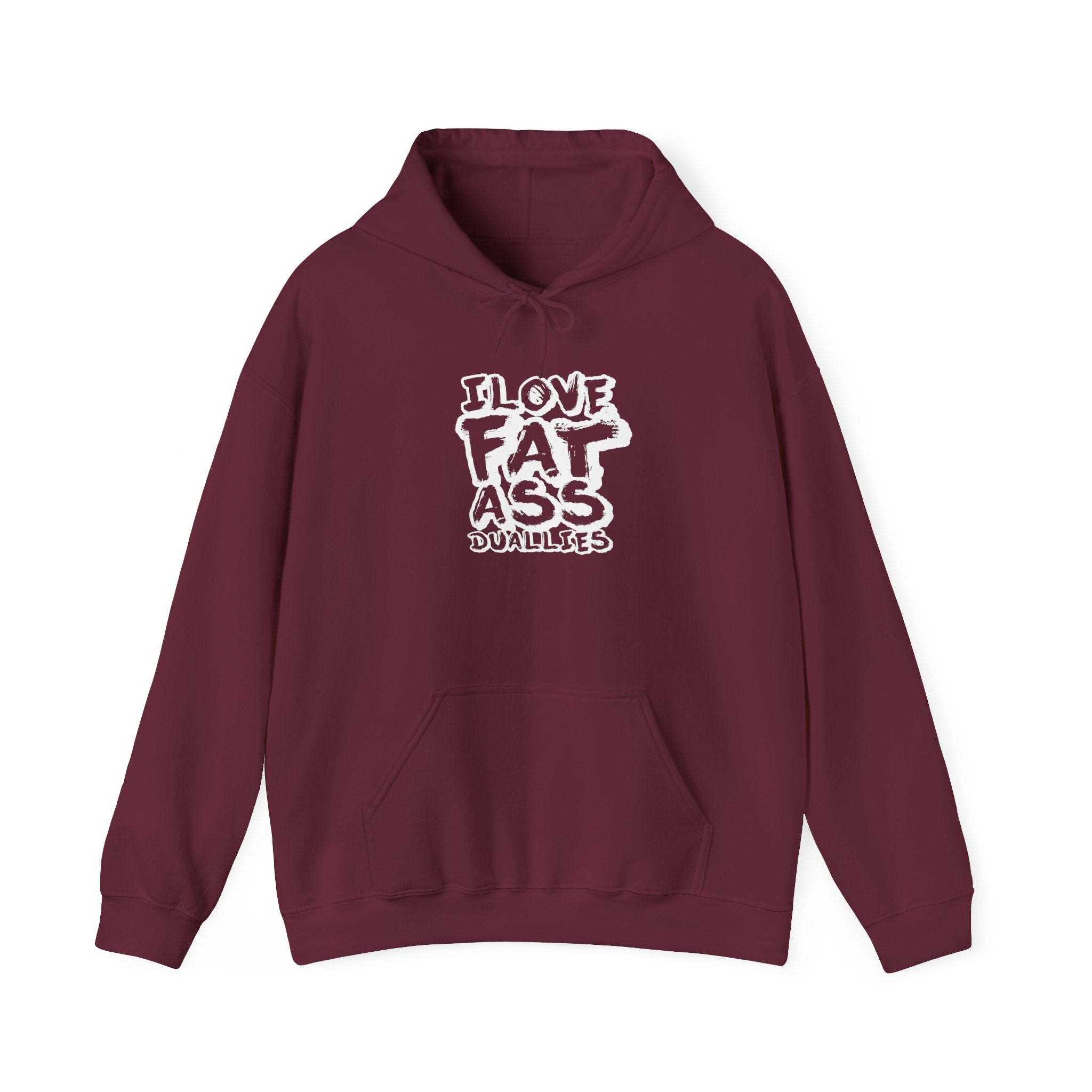 I Love Fat Ass Hoodie — Bold Streetwear Graphic Pullover