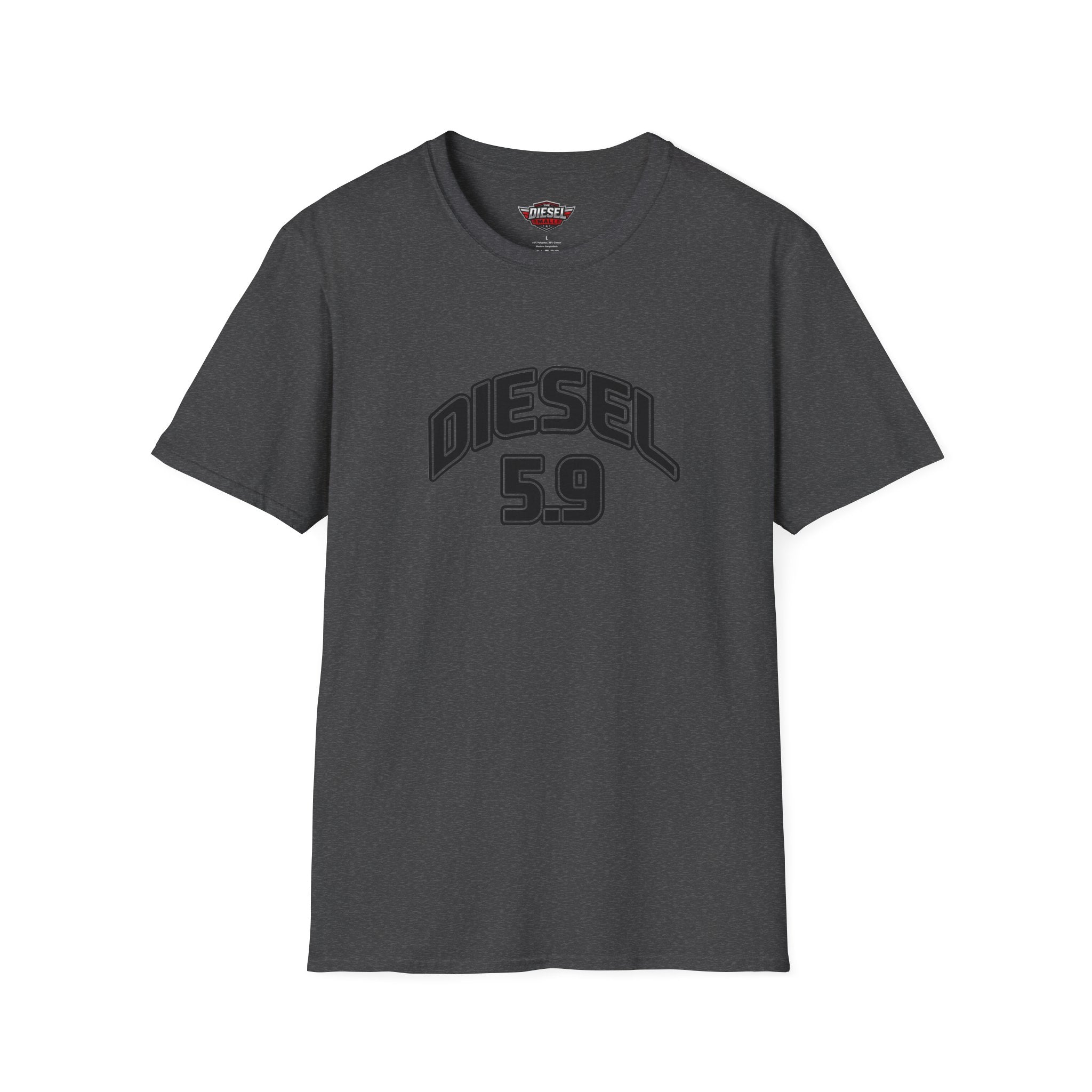 Diesel 5.9 Graphic T-Shirt — Truck Engine Retro Tee