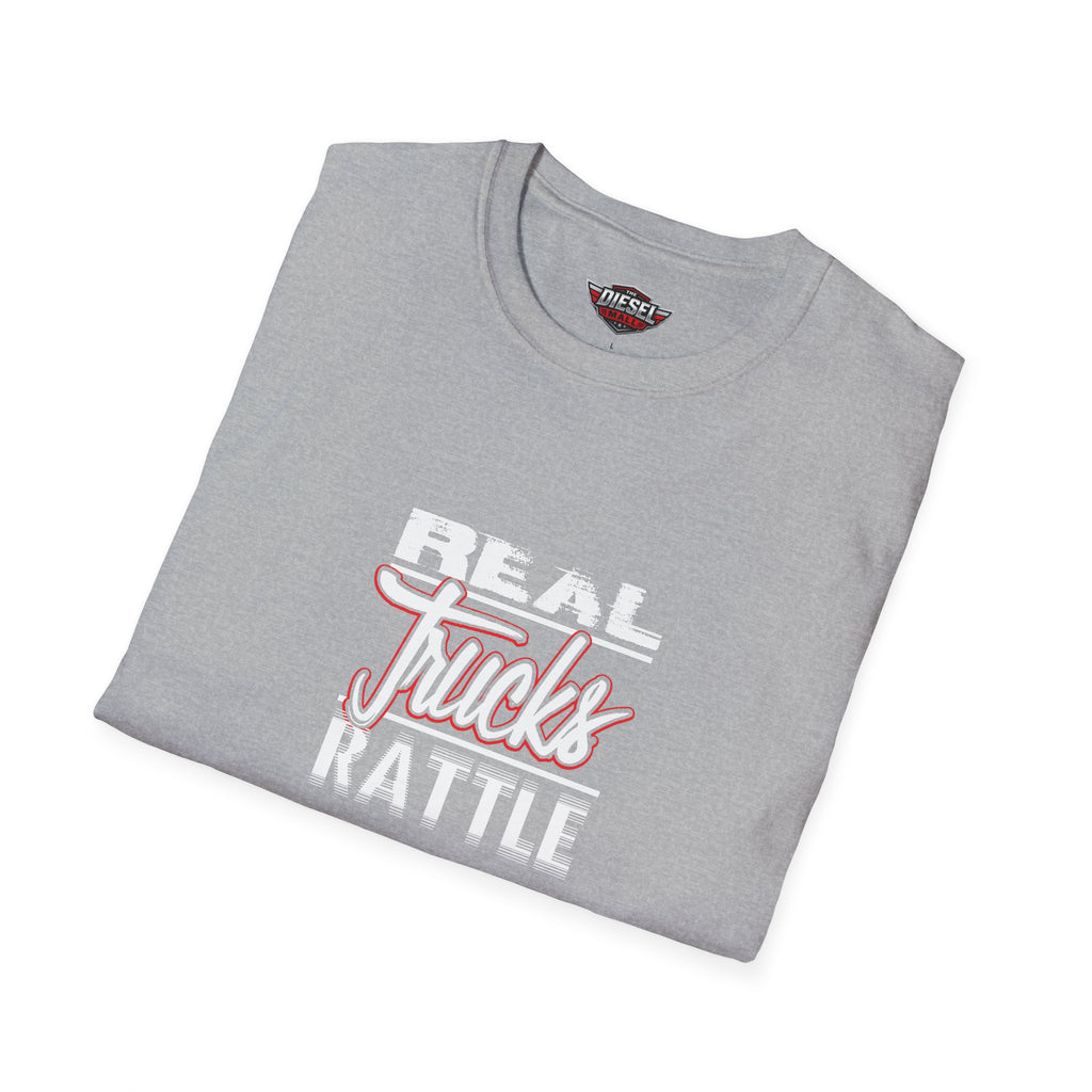 Real Trucks Rattle T-Shirt — Vintage Trucker Graphic Tee