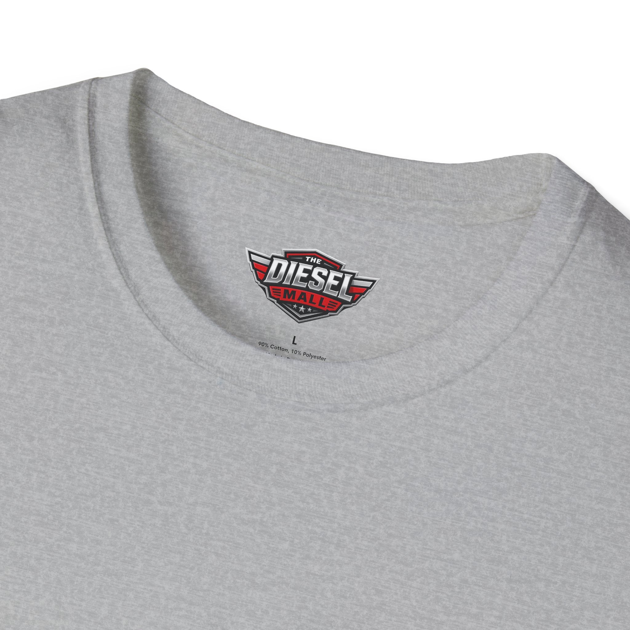 T-Shirt — "Diesel Geek" Graphic Tee with Glasses Design
