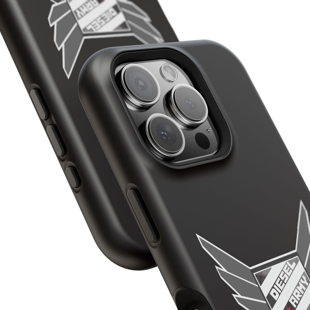 Phone Case — Black Diesel Army Emblem Impact-Resistant Case