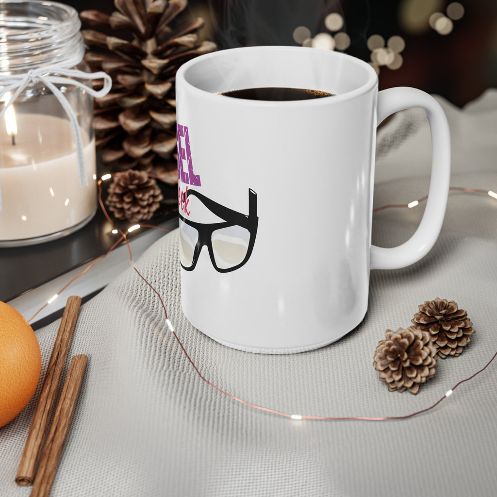 Diesel Geek Ceramic Coffee Mug – 'Diesel Geek' Glasses Design (11oz & 15oz)