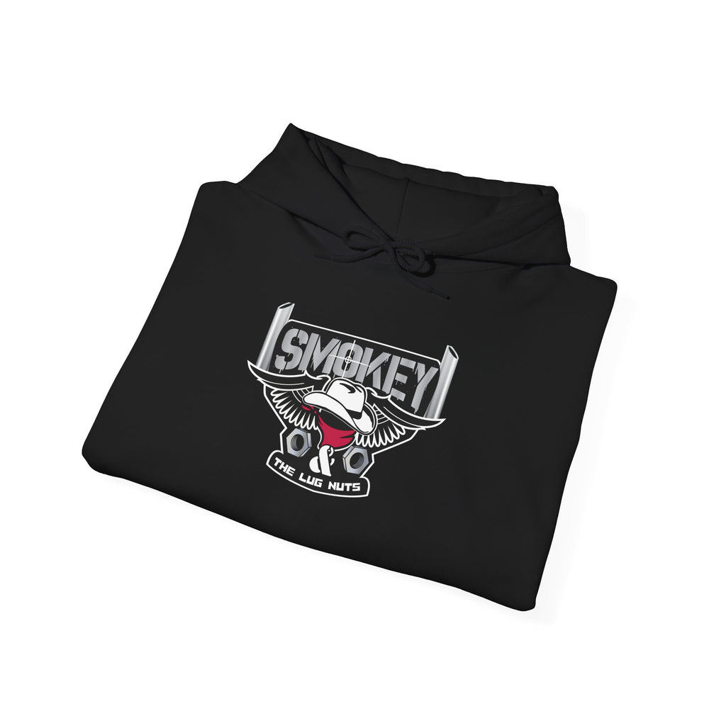 Smokey Airplane Hoodie – Vintage Pilot Logo Sweatshirt