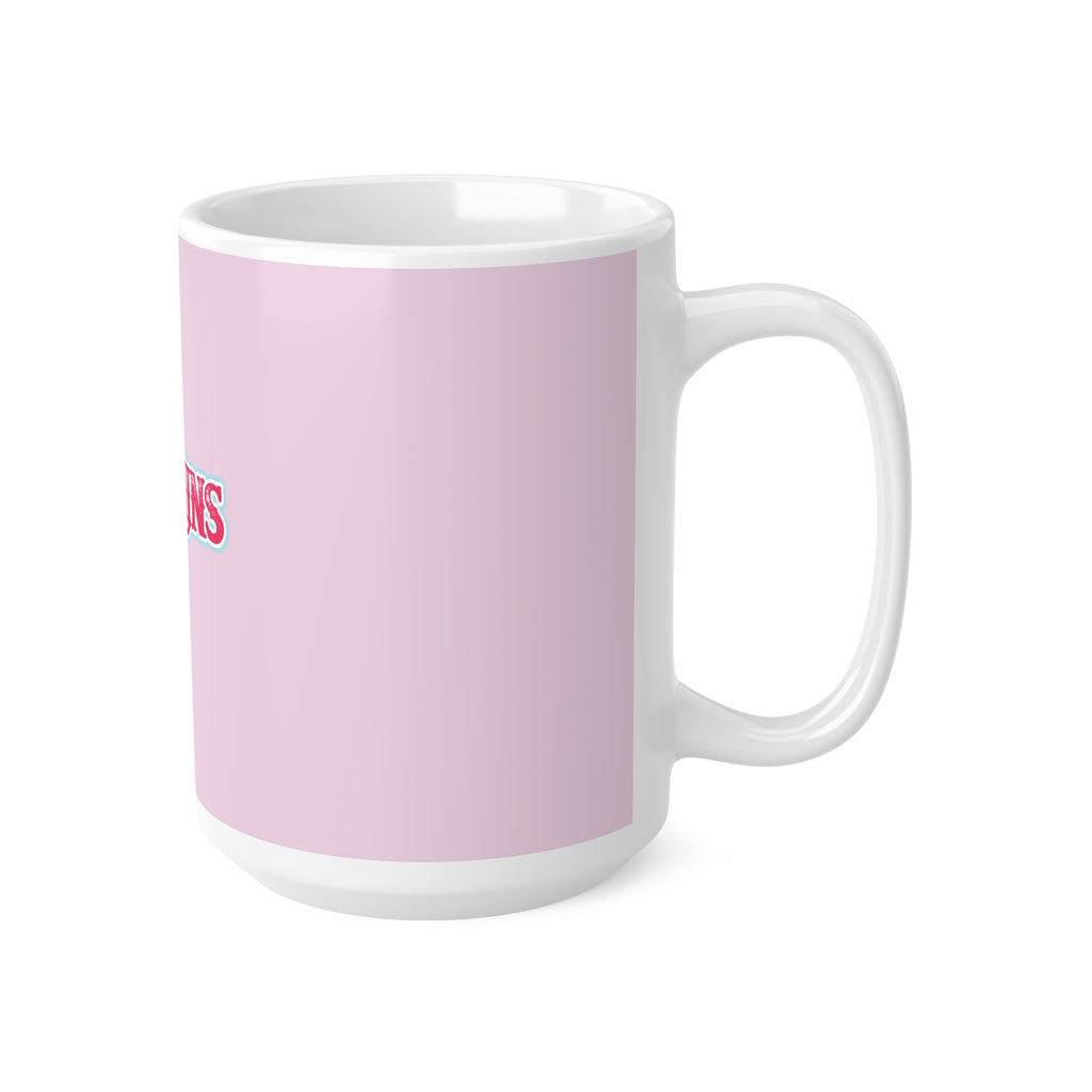Pink "My Ex Drove a Cummins" Ceramic Coffee Mug — Diesel Truck Funny Gift (11oz & 15oz)