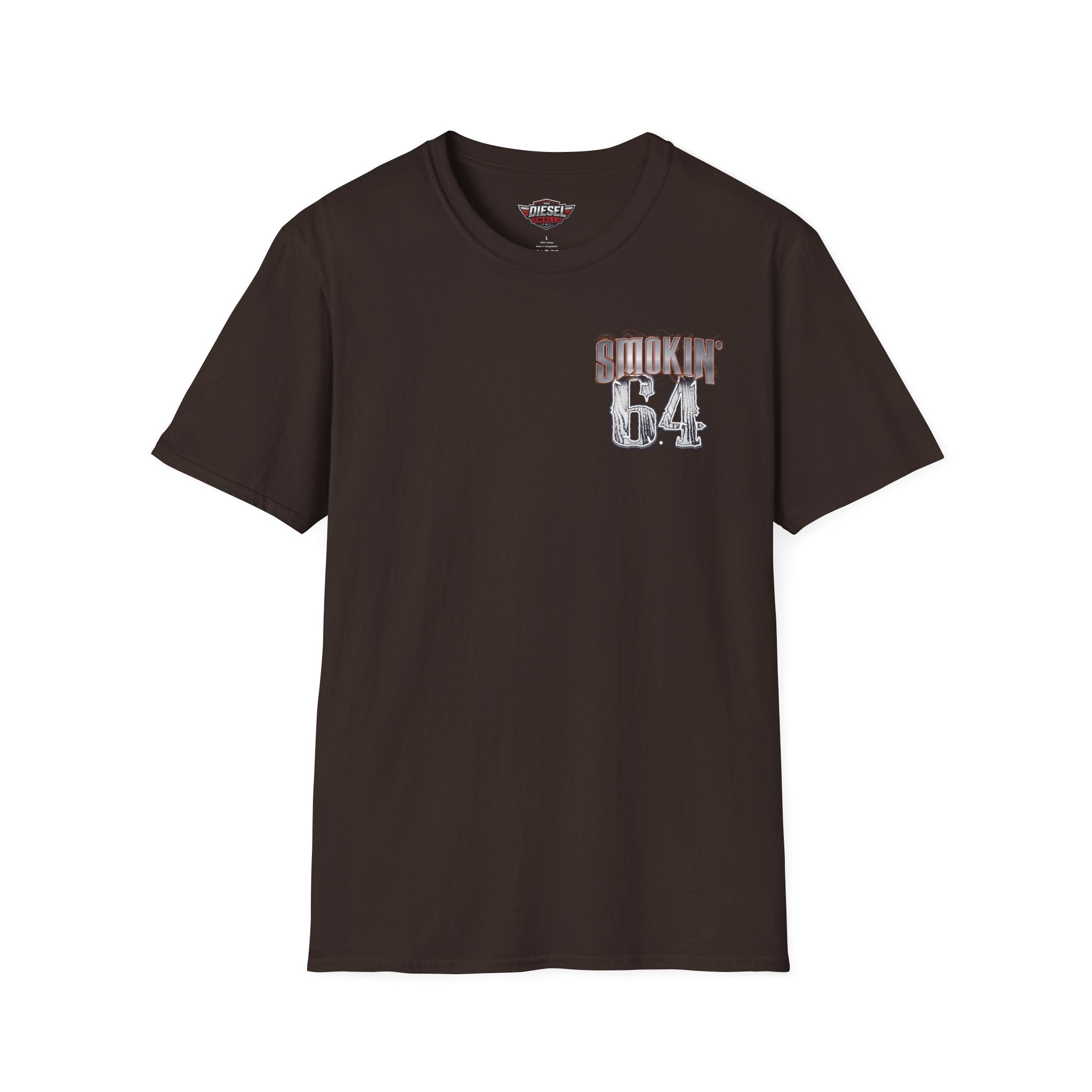 Smokin' 64 Graphic T-Shirt — Retro Rustic Logo Tee