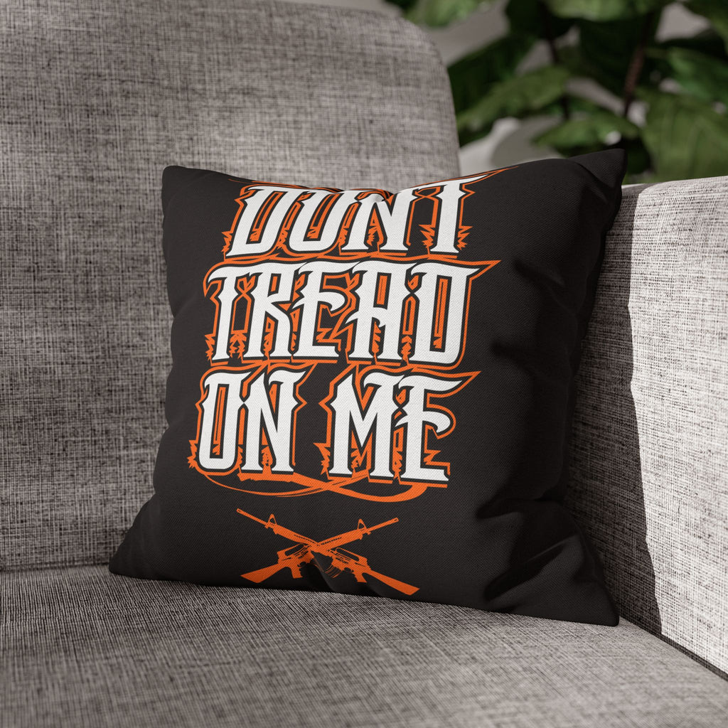 Don’t Tread On Me Throw Pillow — Patriotic Gadsden-Style Accent Cushion