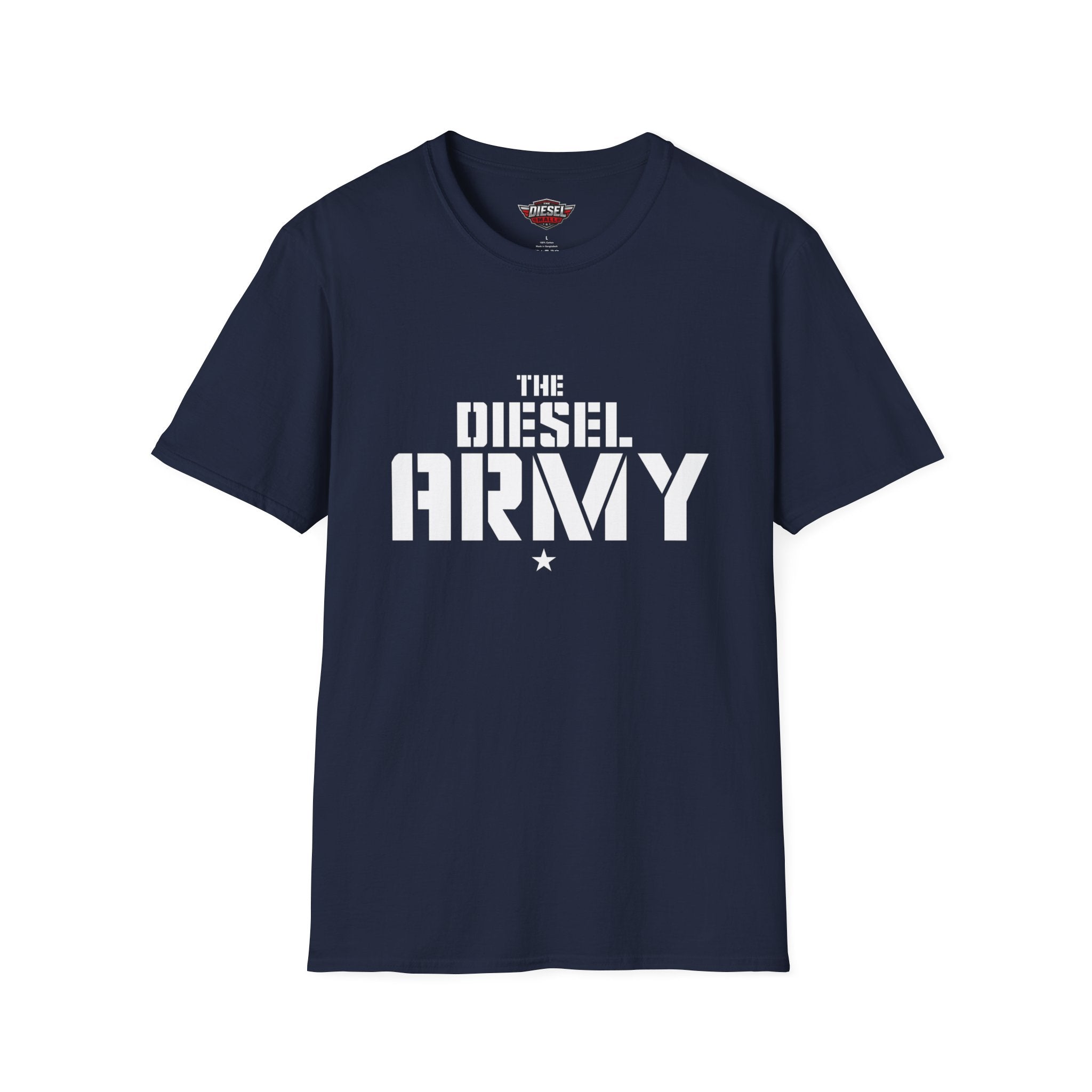 Diesel Army T-Shirt — Bold 'The Diesel Army' Graphic Tee