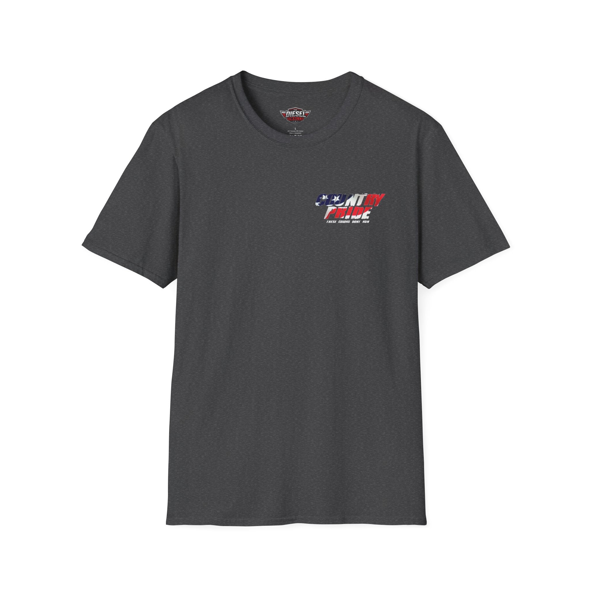Patriotic Country Pride T-Shirt — American Flag 'Country Pride' Graphic
