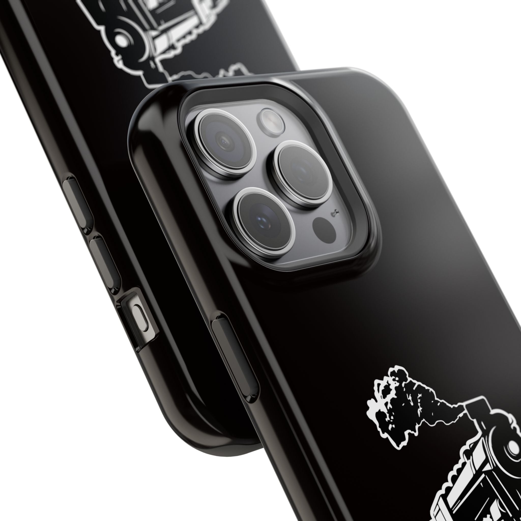 Train Graphic Phone Case — “Goin' Loco!” Impact-Resistant Protective Case