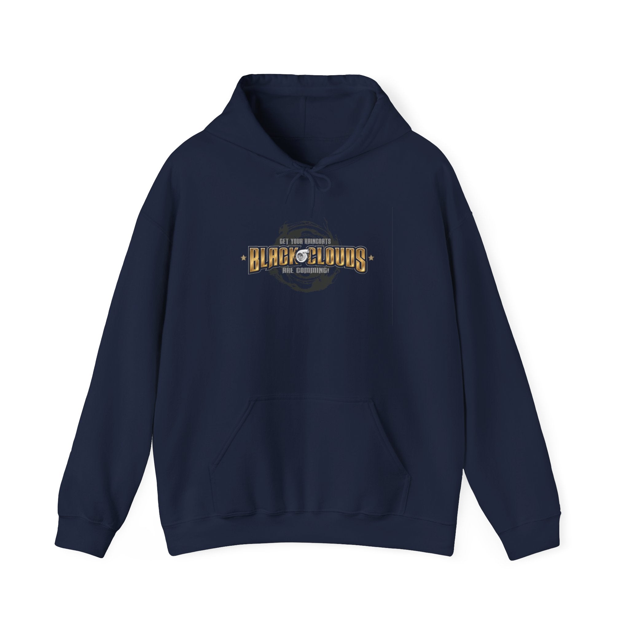 Black /cloudsHoodie —  Graphic Hooded Sweatshirt