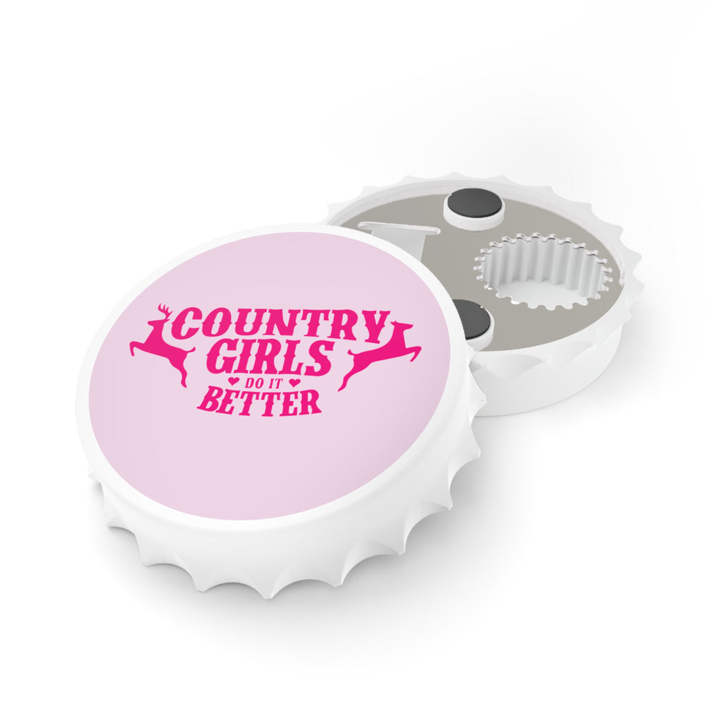 Country Girls Do It Better Bottle Opener — Pink Deer Design