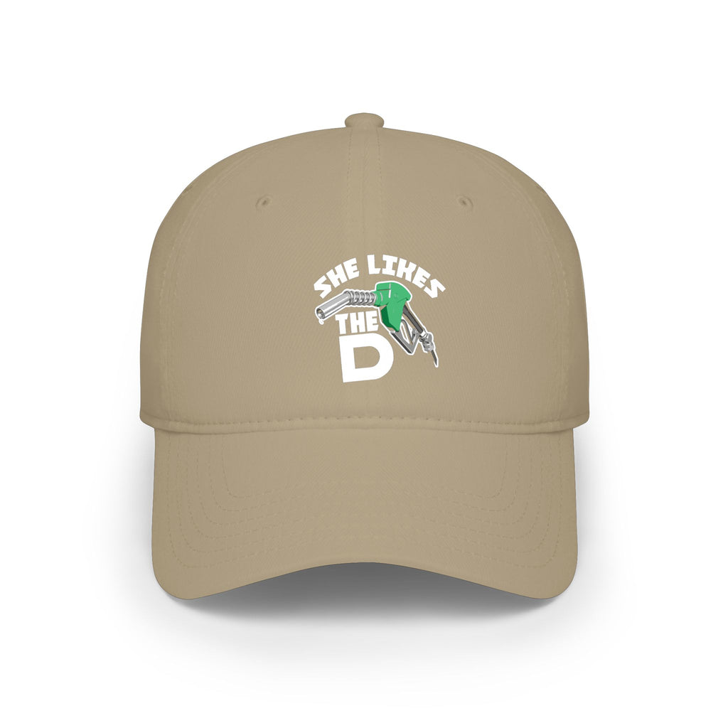 She Likes The D Fishing Hat – Low Profile Embroidered Cap