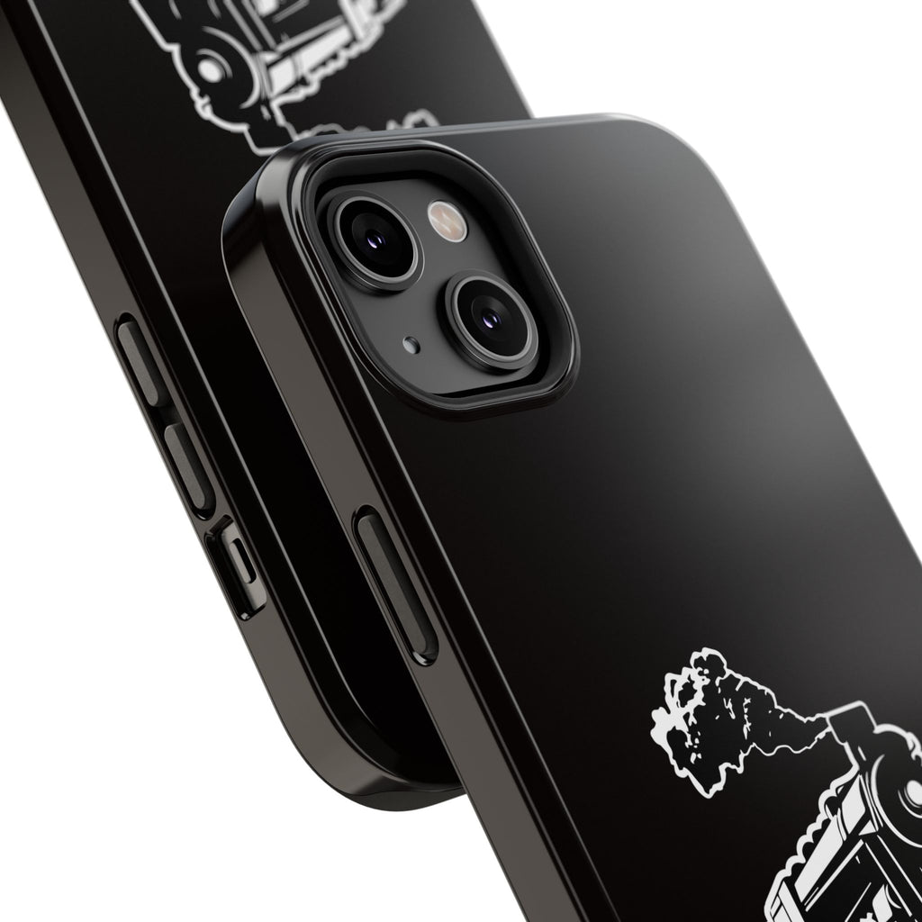 Train Graphic Phone Case — “Goin' Loco!” Impact-Resistant Protective Case