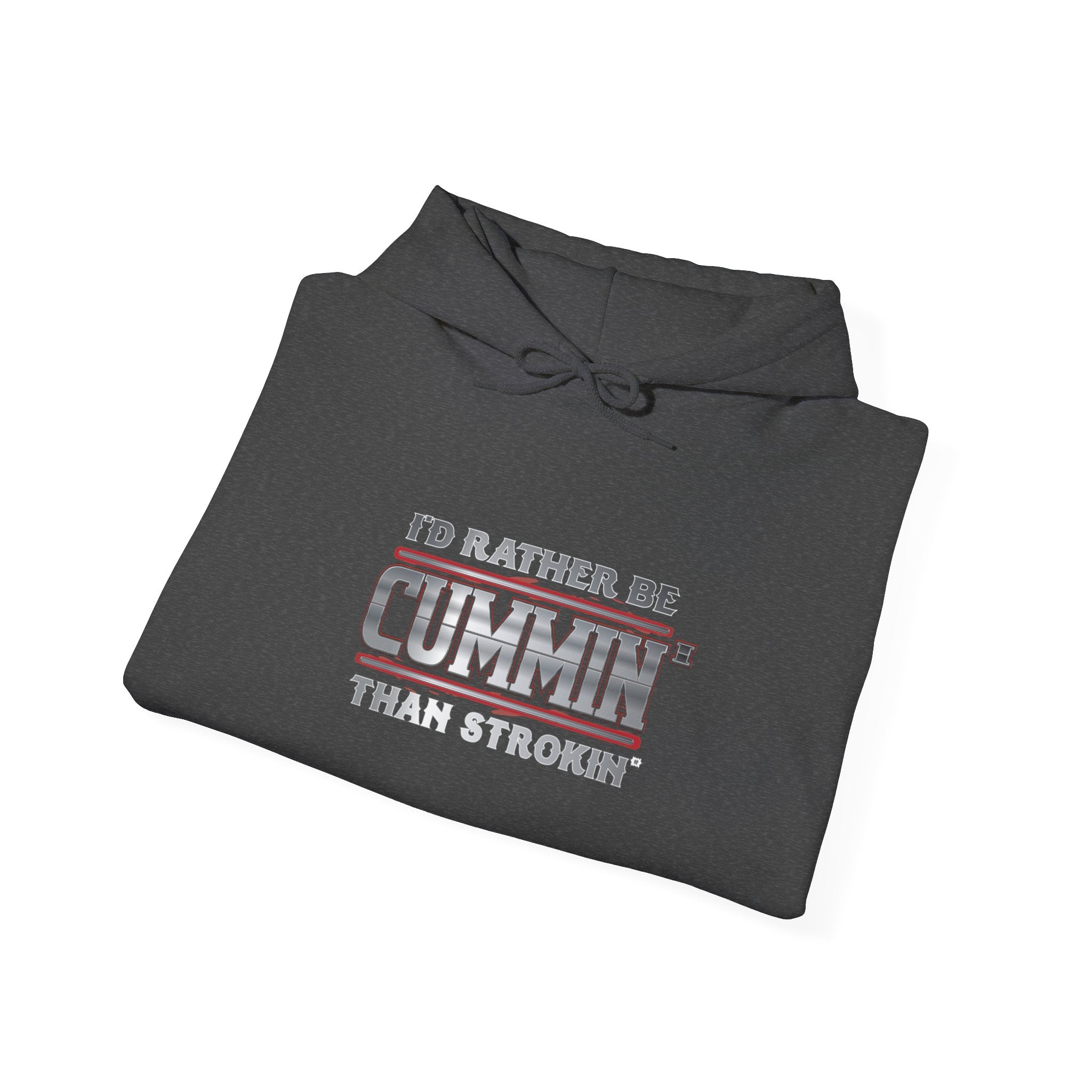 I'd Rather Be Cummin' Trucker Hoodie — Funny Trucker/Camper Pullover