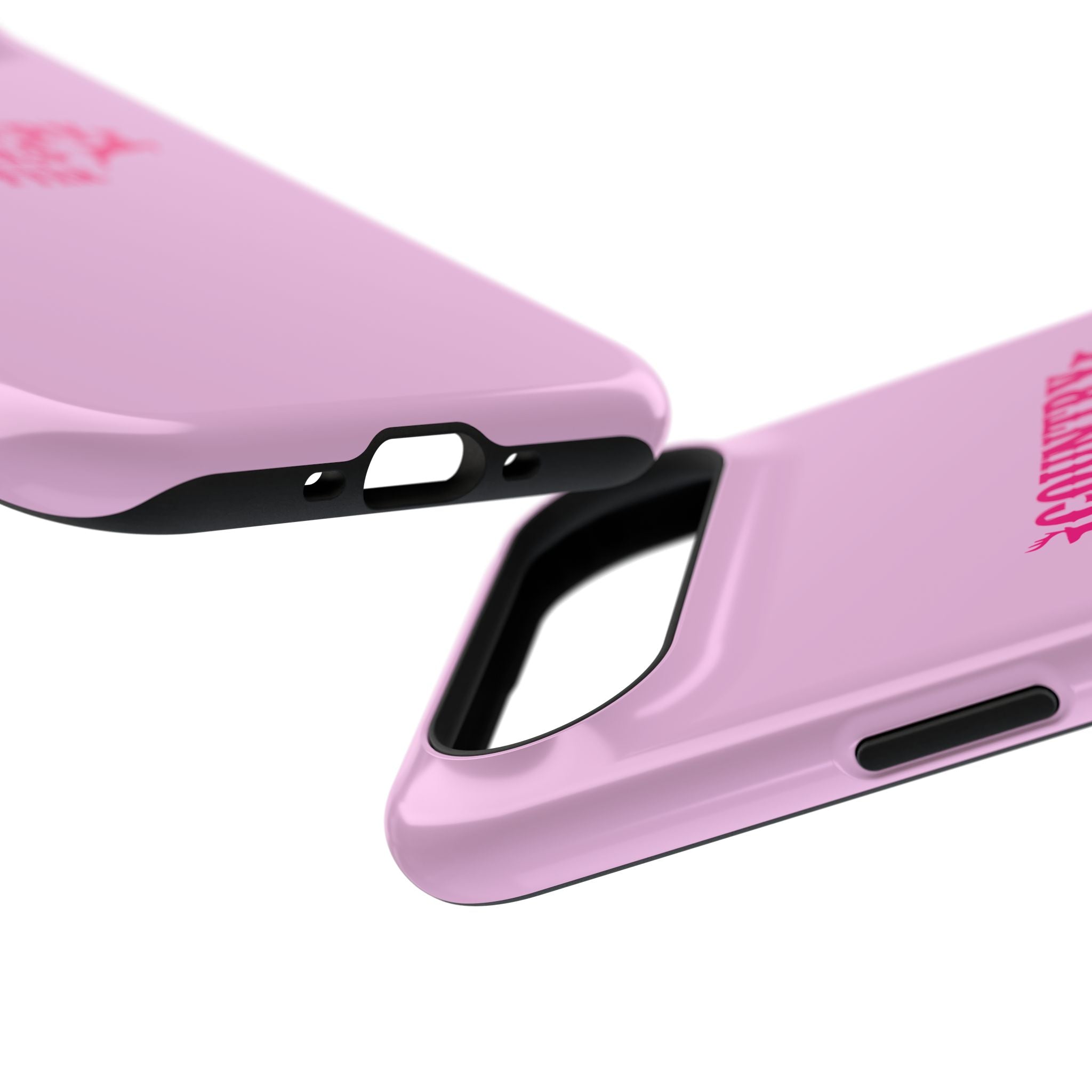 Country Girls Do It Better Pink Impact-Resistant Phone Case