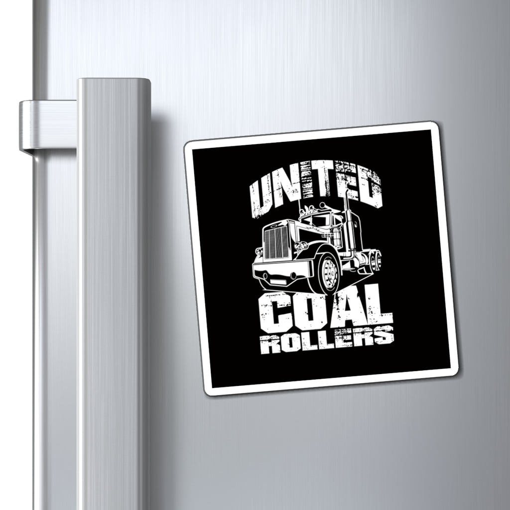 United Coal Rollers Truck Magnet — Truck Refrigerator Decal