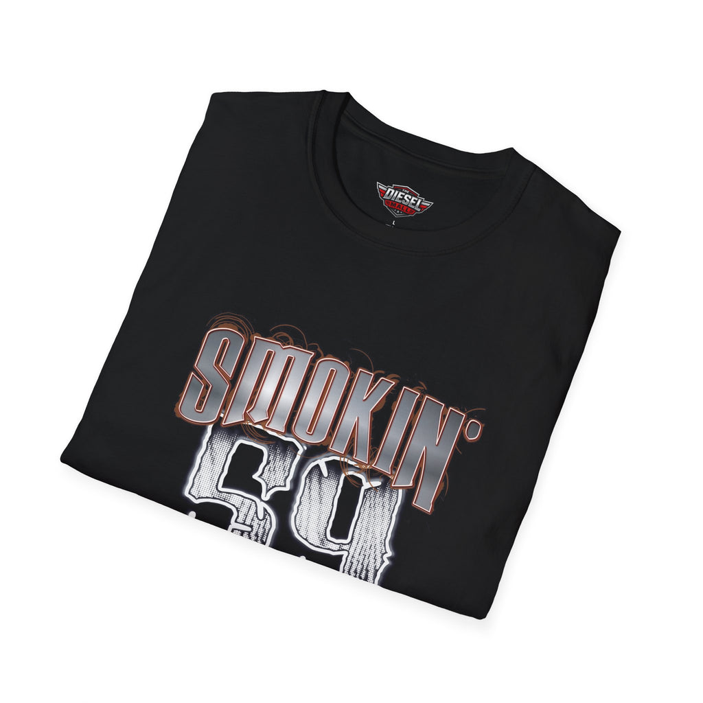 Smokin' 5.9 T-Shirt — Retro Diesel Truck Engine Graphic Tee
