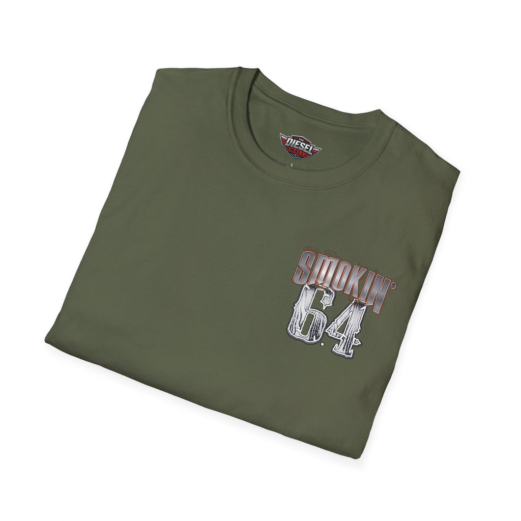 Smokin' 64 Graphic T-Shirt — Retro Rustic Logo Tee