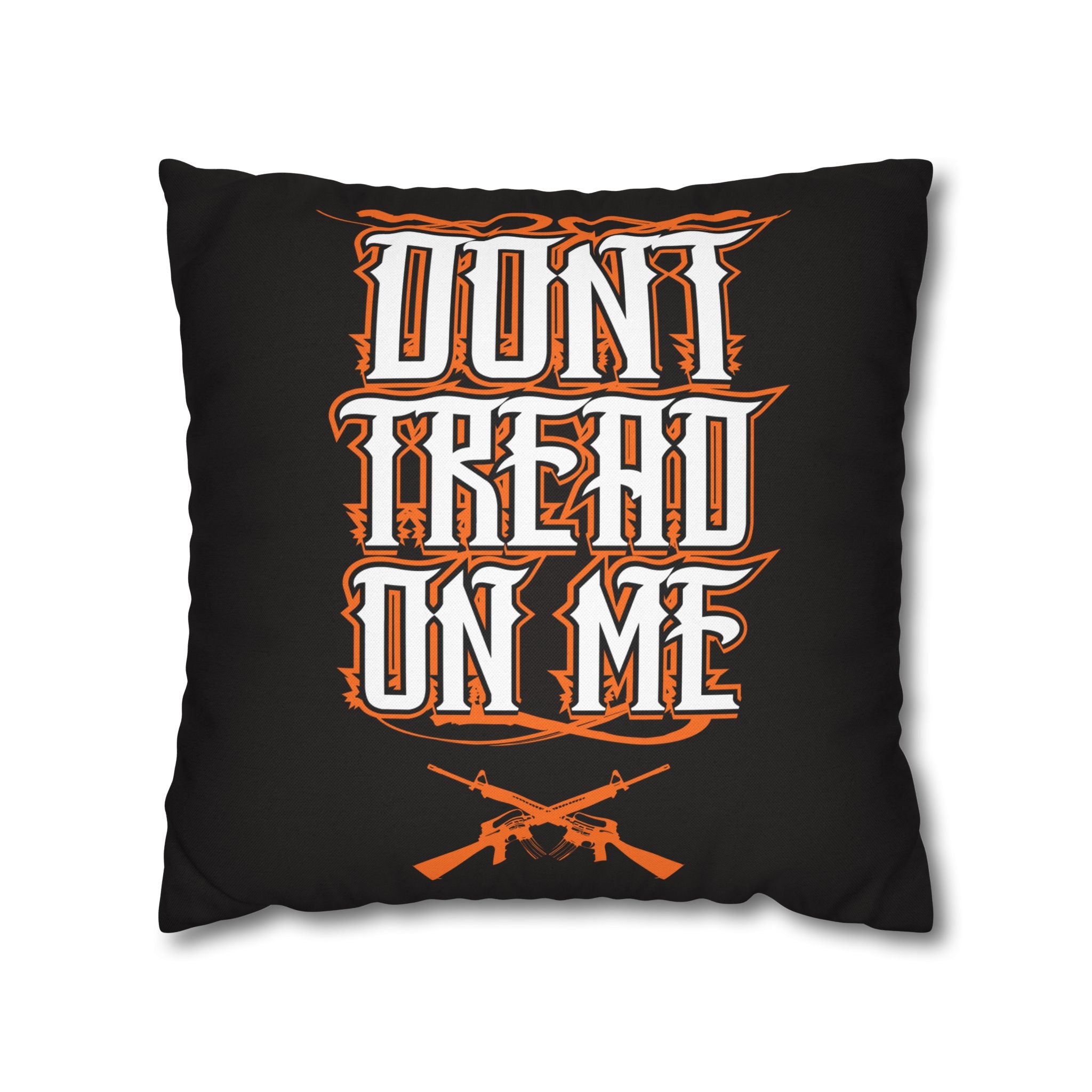 Don’t Tread On Me Throw Pillow — Patriotic Gadsden-Style Accent Cushion