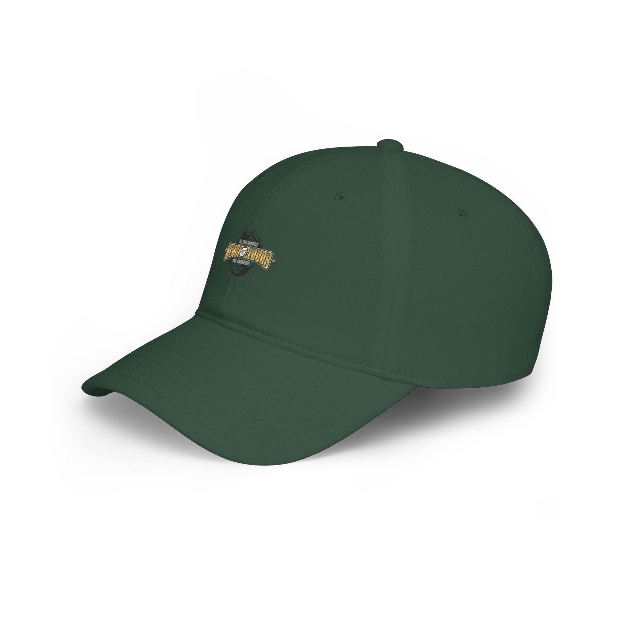 Low Profile Baseball Cap — 'Ride or Die' Vintage Motorcycle Logo