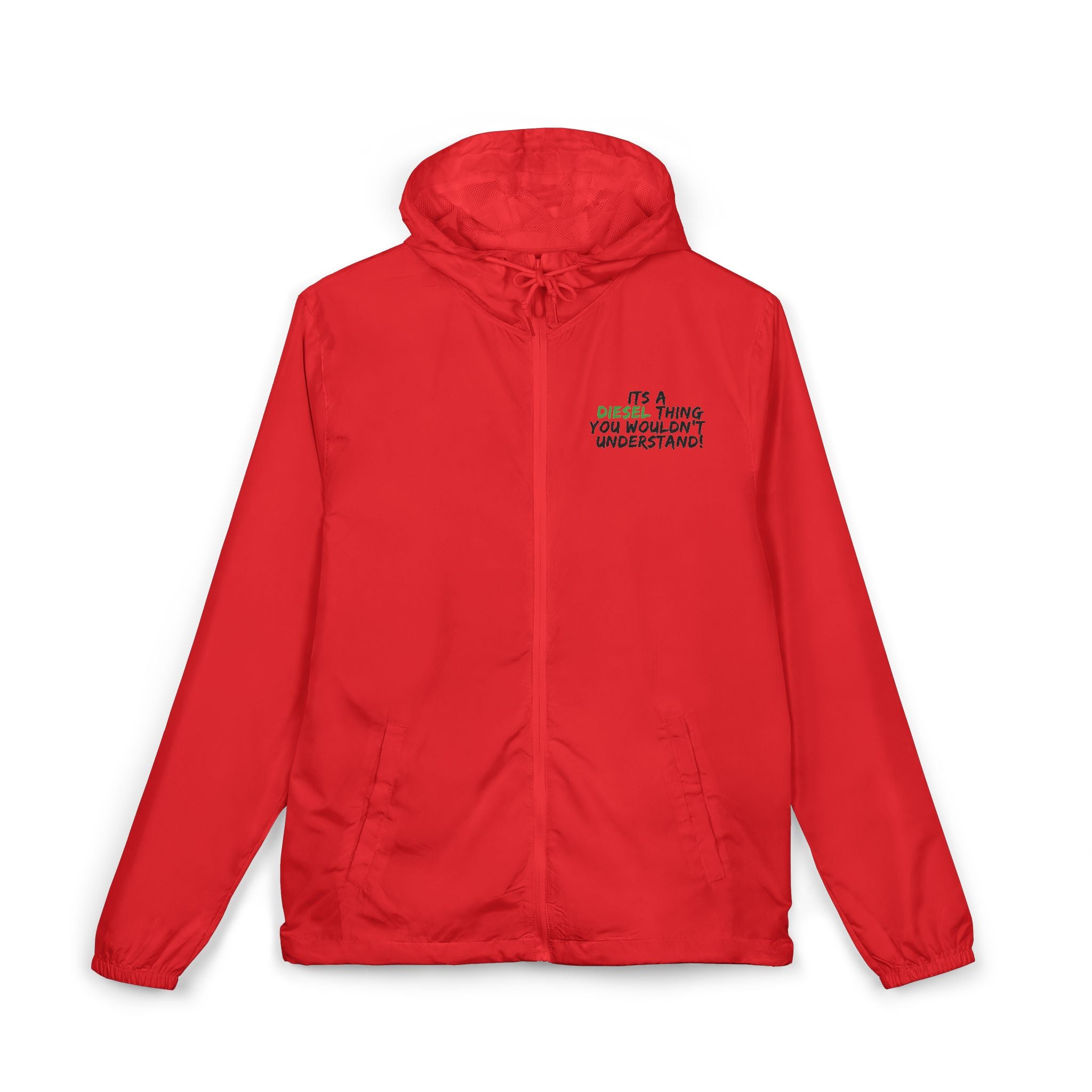 Unisex Full-Zip Windbreaker Jacket