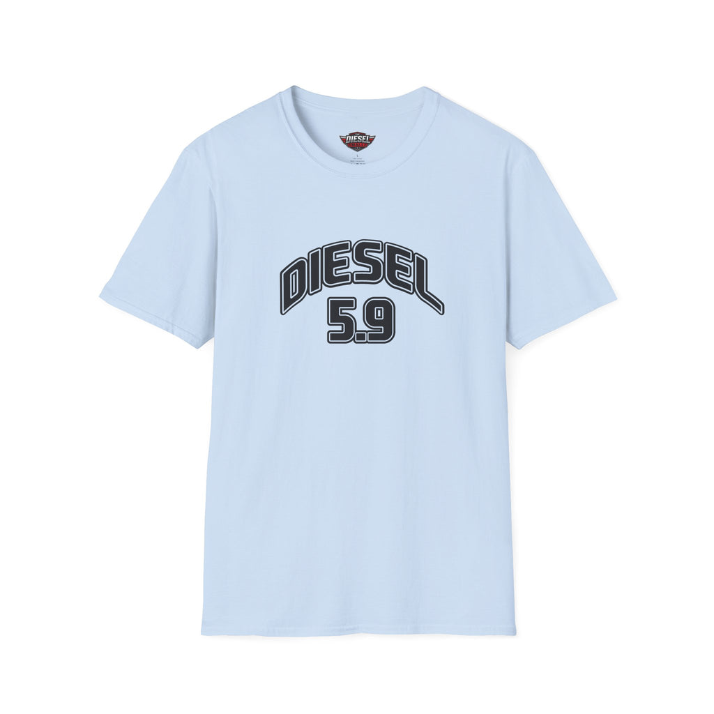 Diesel 5.9 Graphic T-Shirt — Truck Engine Retro Tee