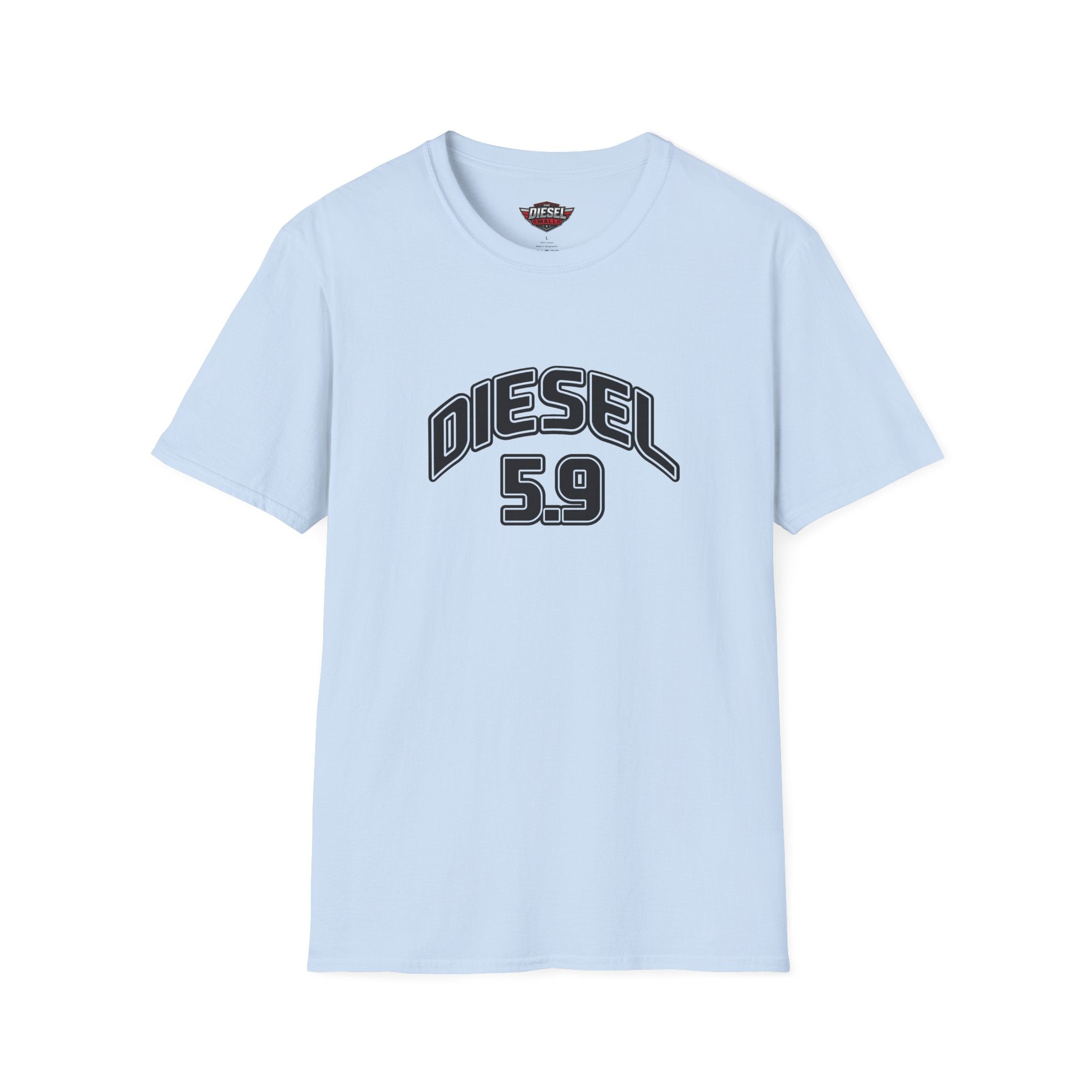 Diesel 5.9 Graphic T-Shirt — Truck Engine Retro Tee