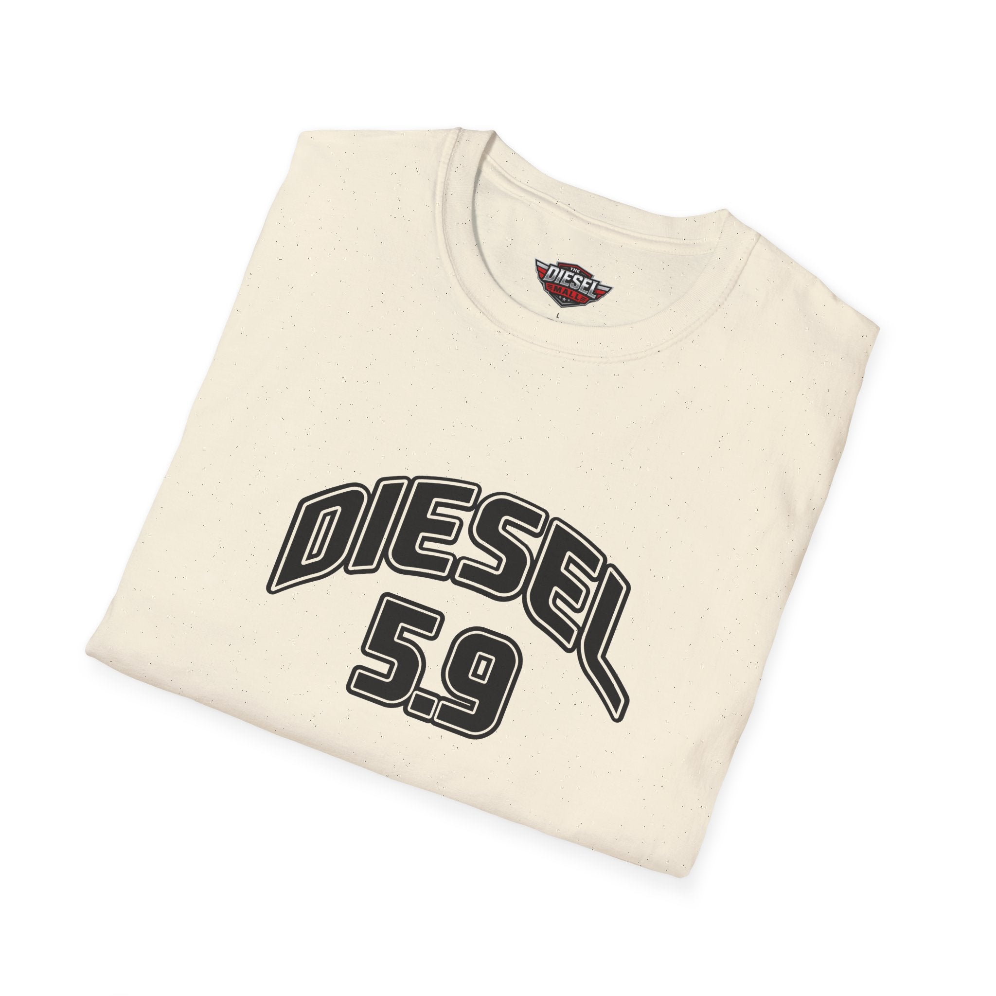 Diesel 5.9 Graphic T-Shirt — Truck Engine Retro Tee