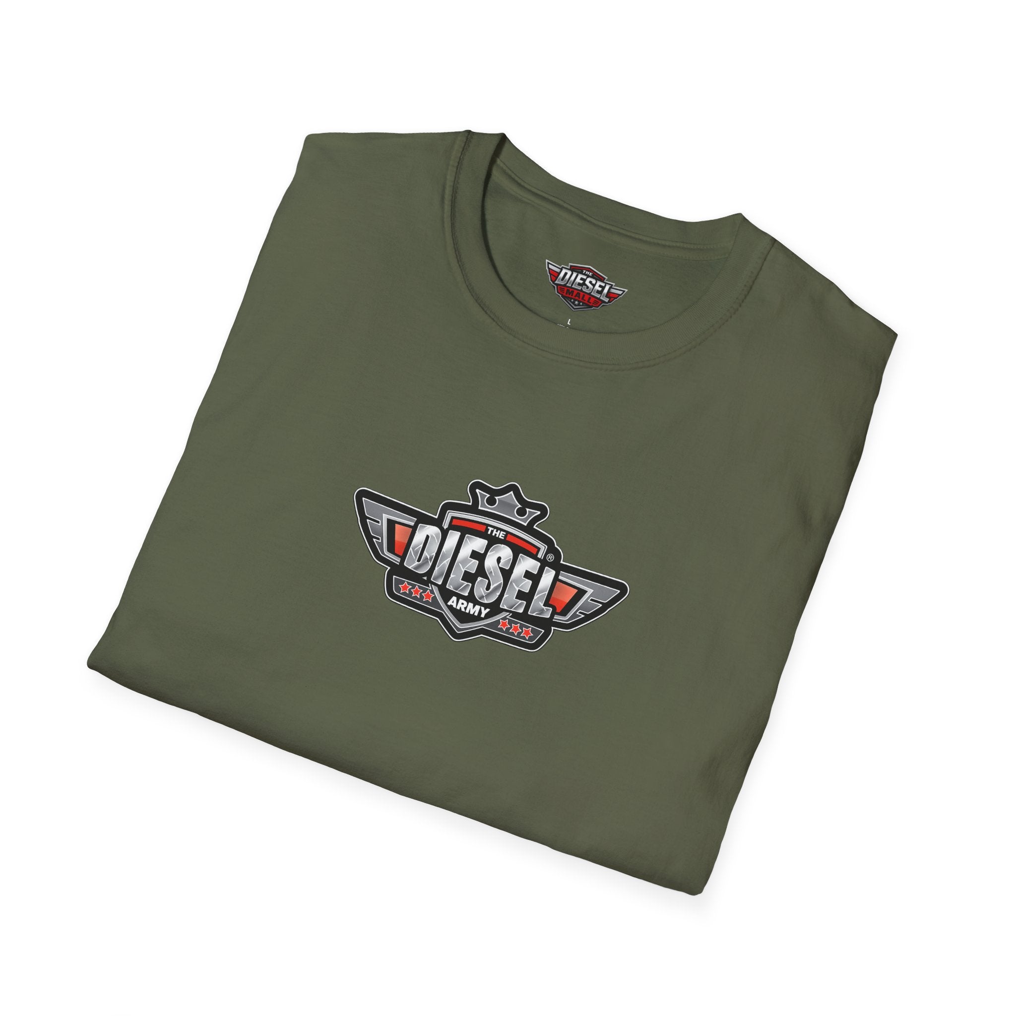 Diesel Badge T-Shirt — Vintage Motor Emblem Tee