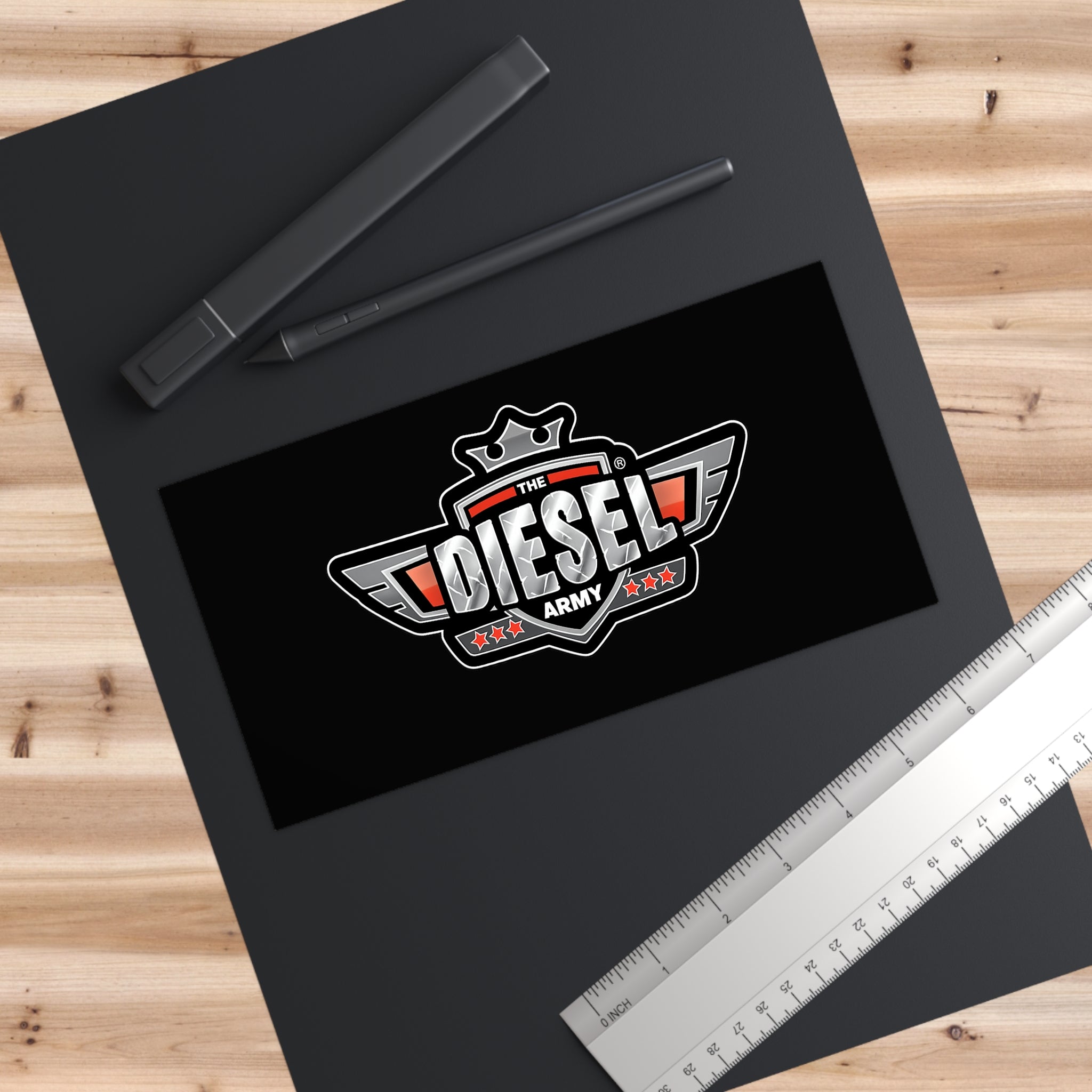 Bumper Sticker — The Diesel Army Logo Sticker (Automotive Enthusiast)