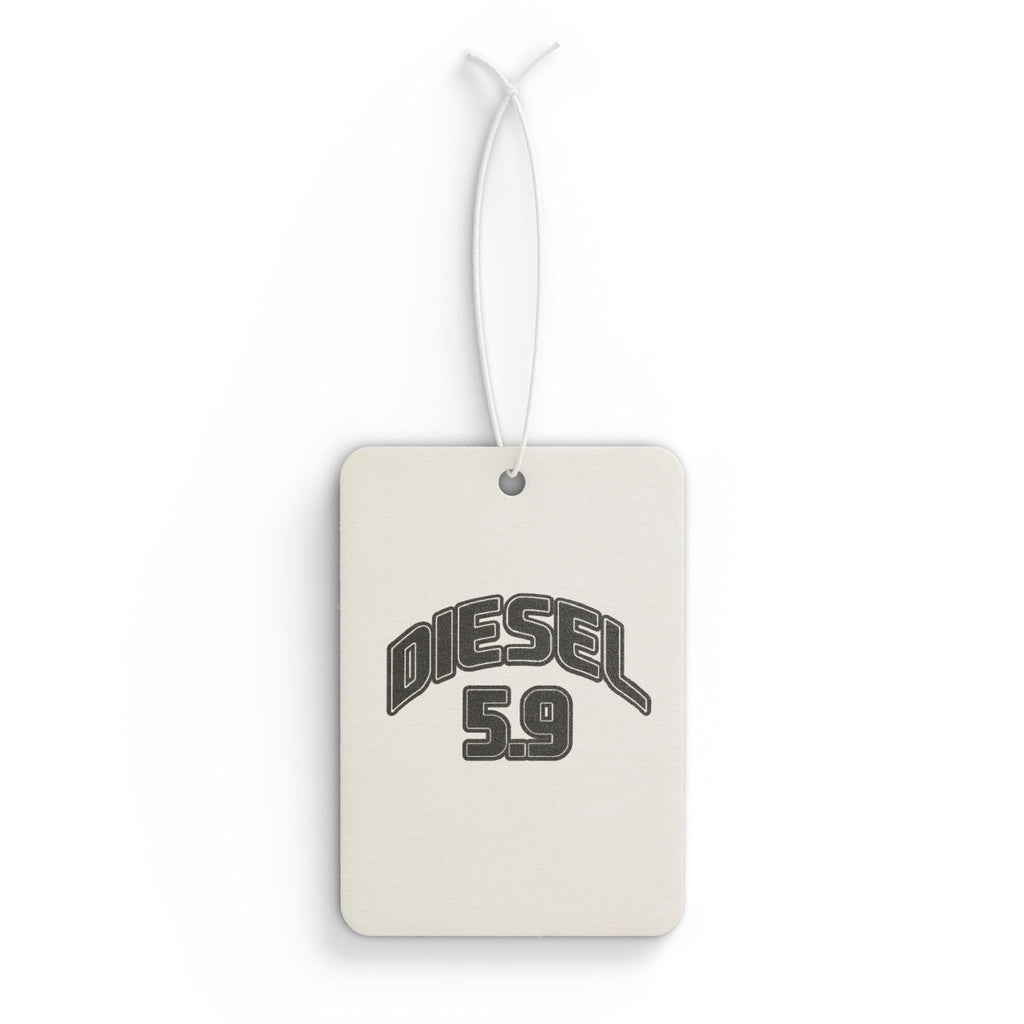 Diesel 50 Car Air Freshener — Vintage Racing Logo Scent Tag