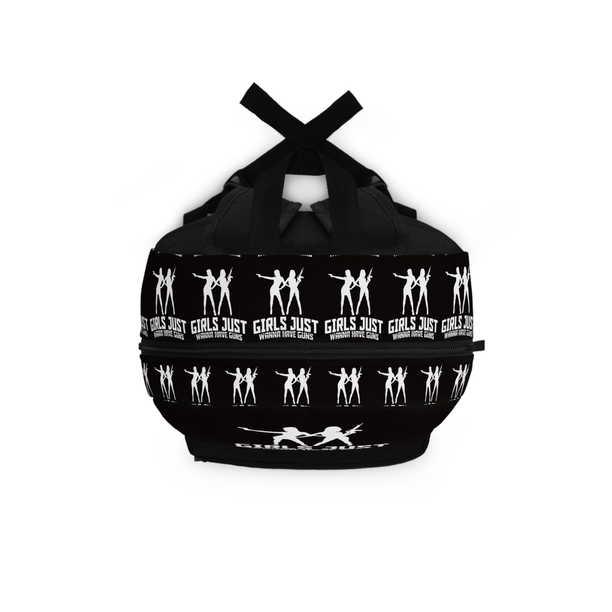 Girls Just Wanna Have Guns Backpack – Tactical Black Statement Bag