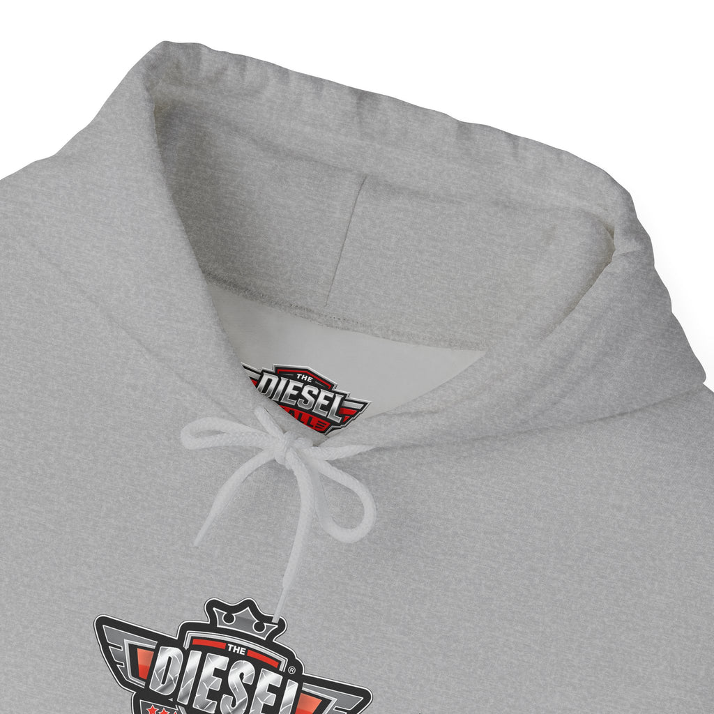 Diesel Logo Hoodie — Retro Motor Emblem Pullover