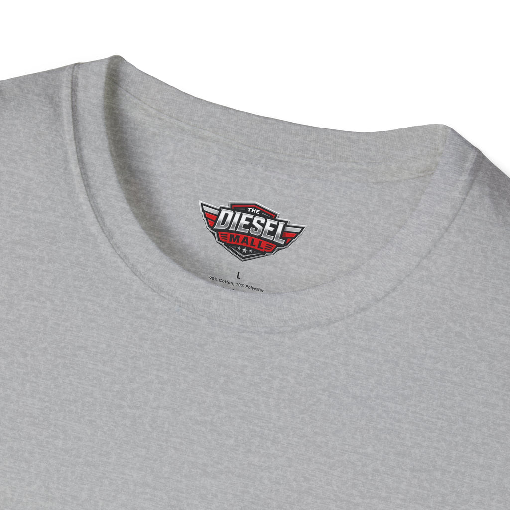 Duramax Script Logo T‑Shirt — Retro Pink Truck Enthusiast Tee