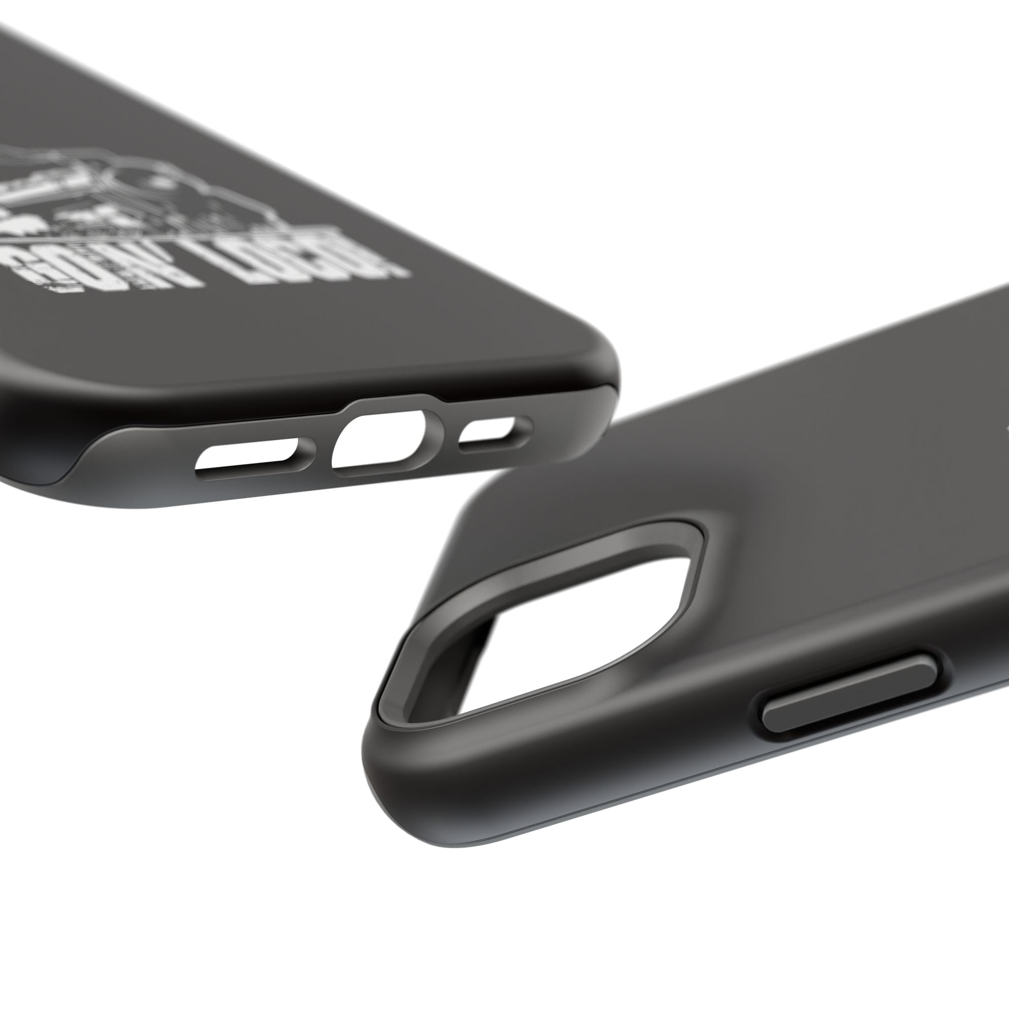 Train Graphic Phone Case — “Goin' Loco!” Impact-Resistant Protective Case
